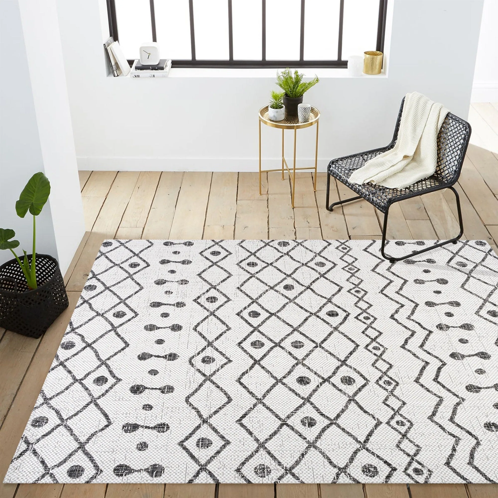 JONATHAN Y Tokay Tribal Bohemian Indoor/Outdoor Area Rug