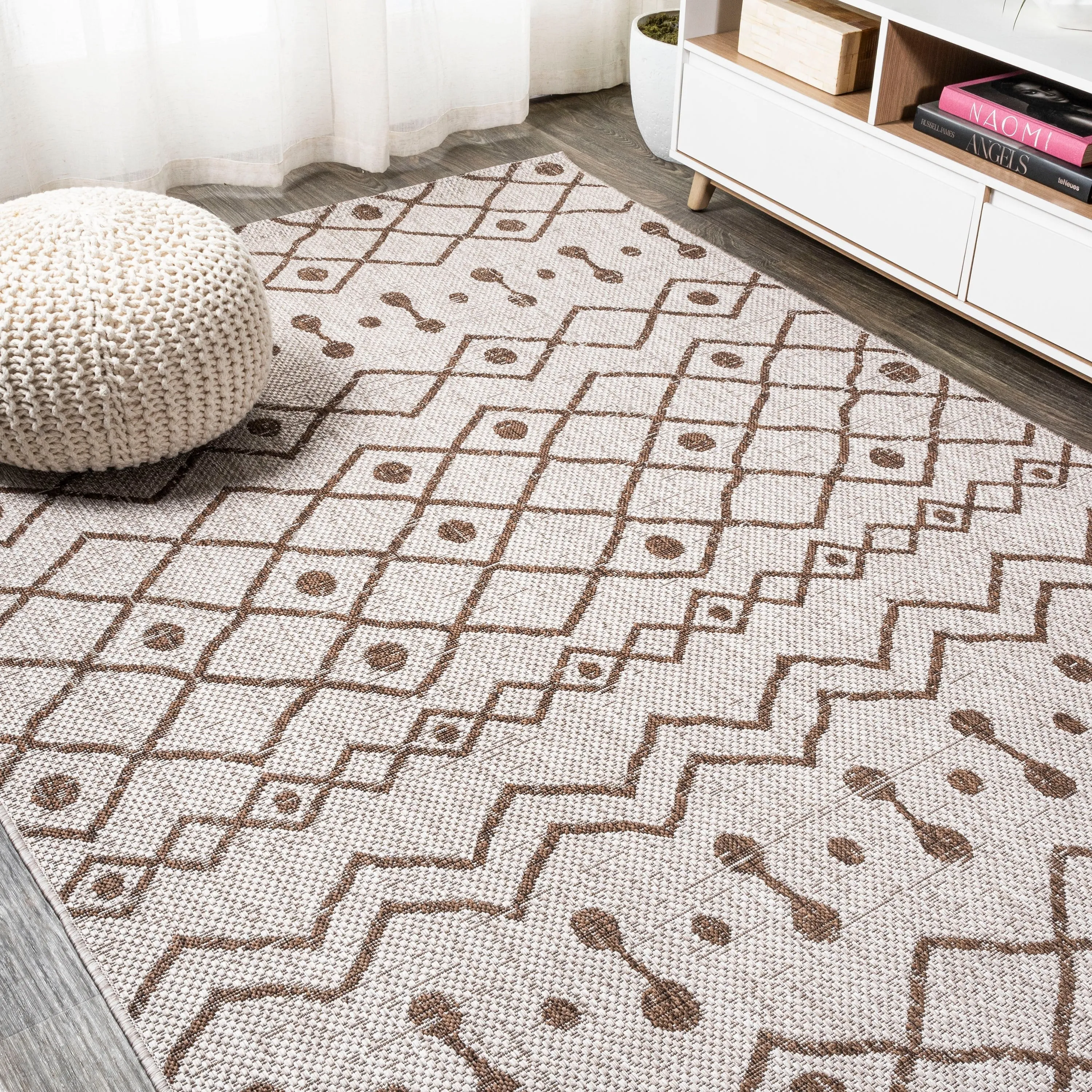 JONATHAN Y Tokay Tribal Bohemian Indoor/Outdoor Area Rug