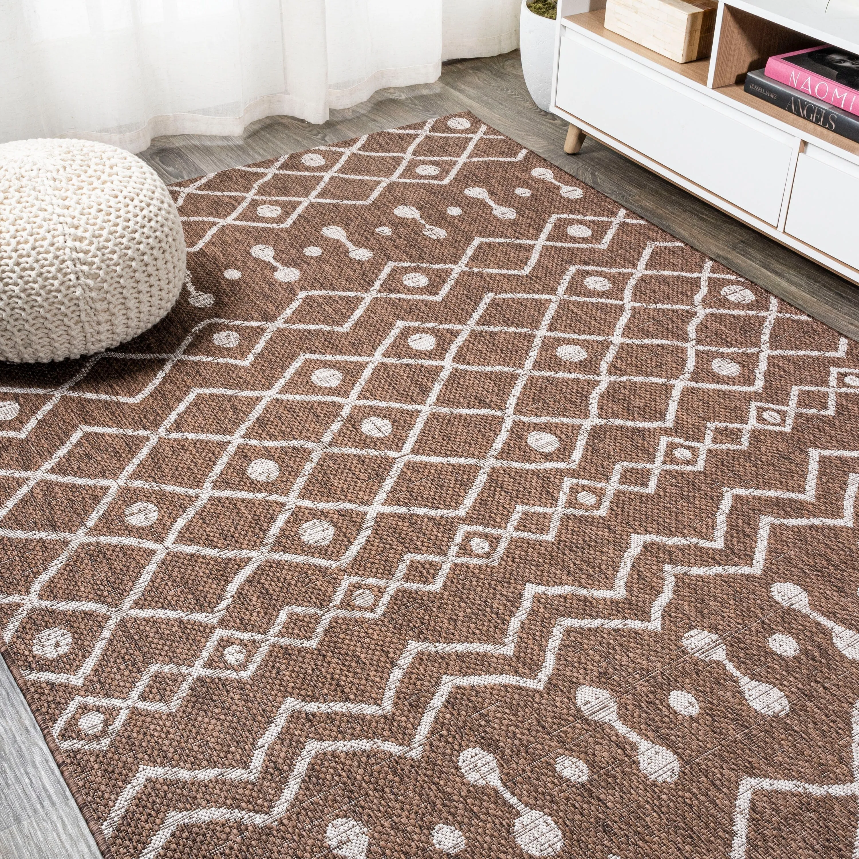 JONATHAN Y Tokay Tribal Bohemian Indoor/Outdoor Area Rug