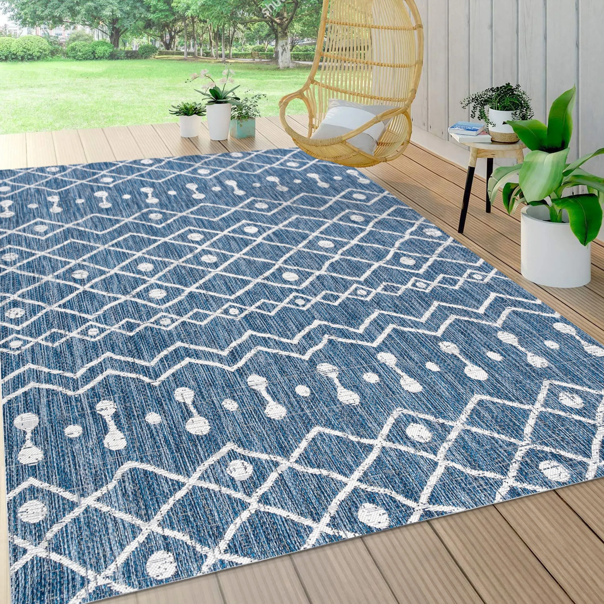 JONATHAN Y Tokay Tribal Bohemian Indoor/Outdoor Area Rug