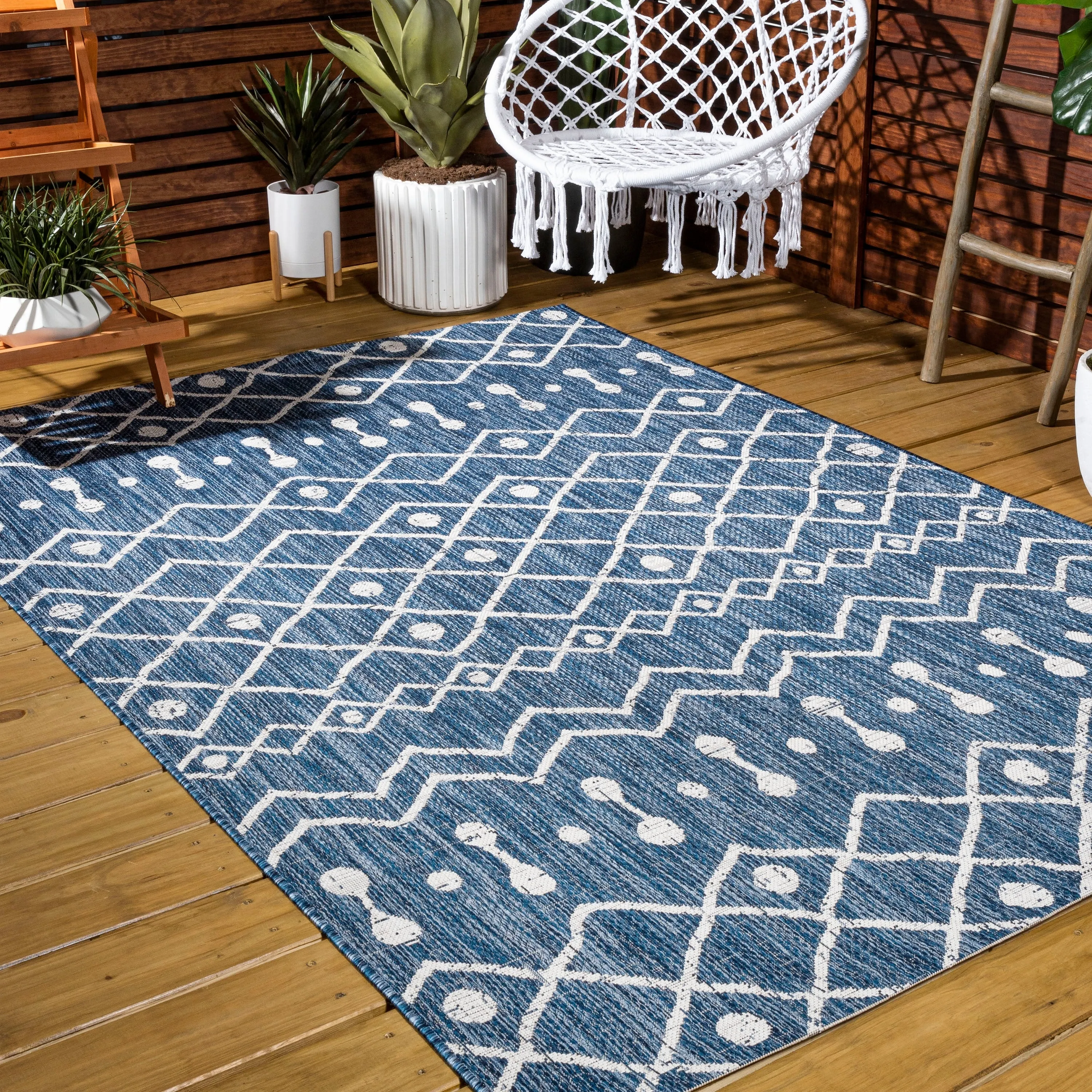 JONATHAN Y Tokay Tribal Bohemian Indoor/Outdoor Area Rug
