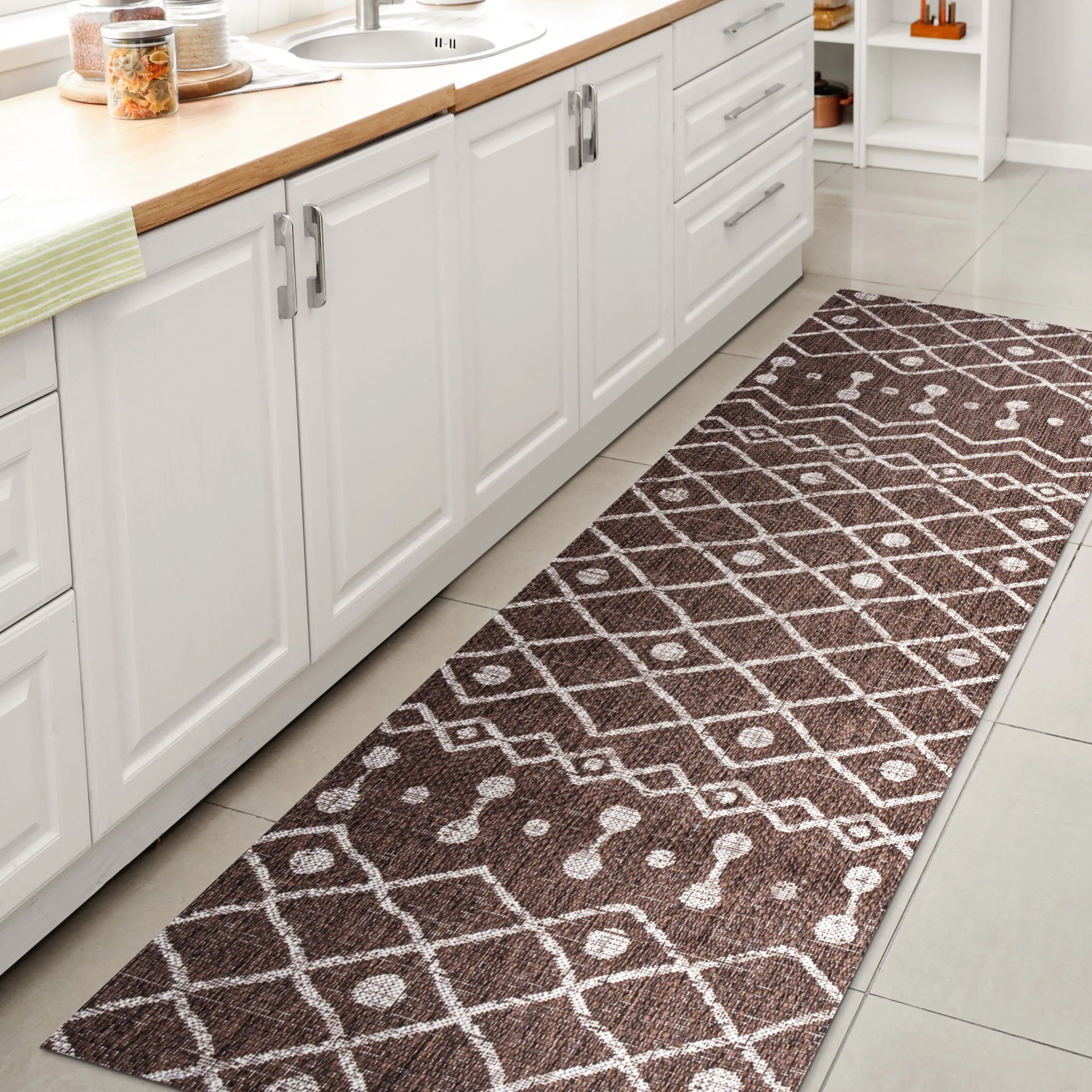 JONATHAN Y Tokay Tribal Bohemian Indoor/Outdoor Area Rug