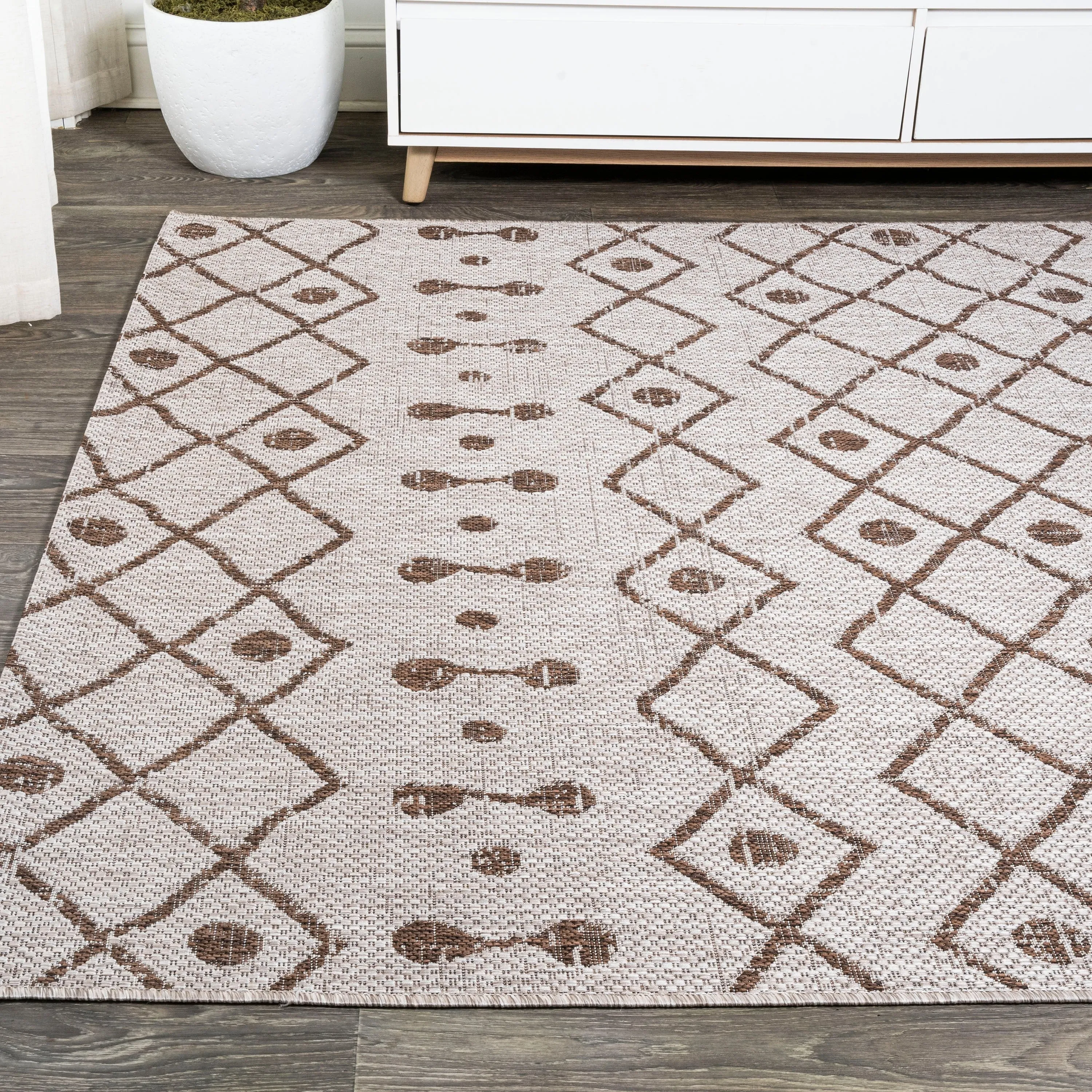 JONATHAN Y Tokay Tribal Bohemian Indoor/Outdoor Area Rug
