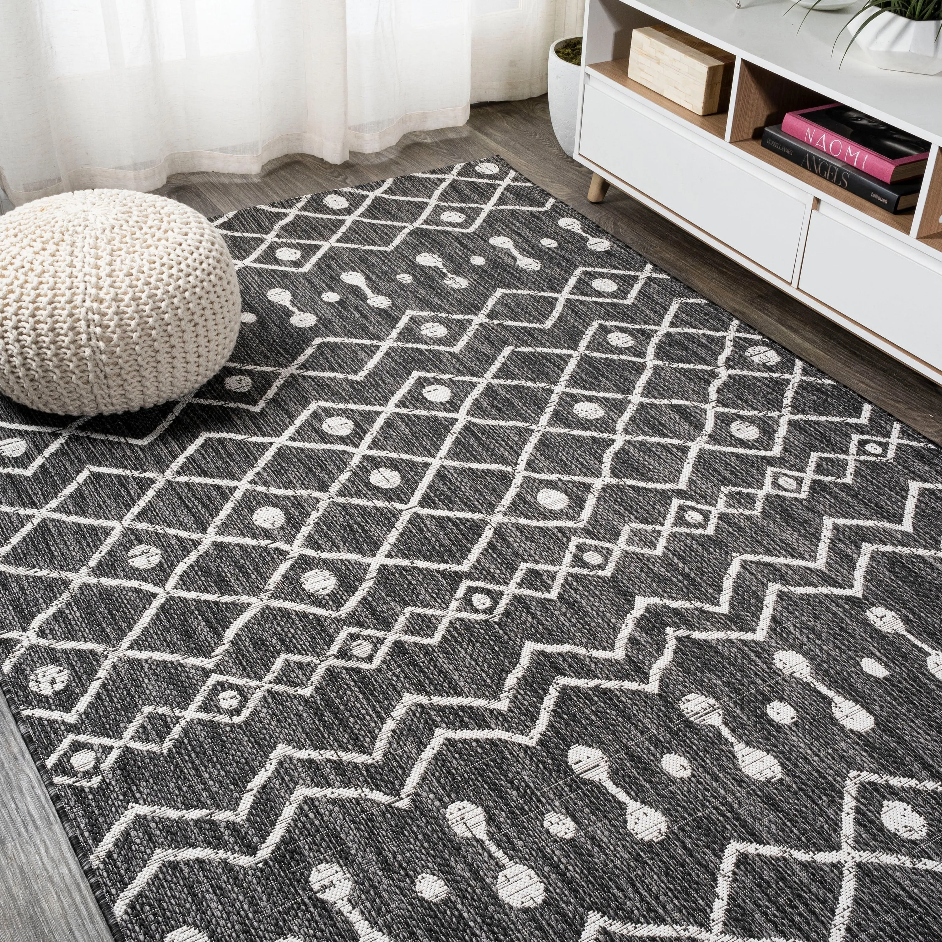 JONATHAN Y Tokay Tribal Bohemian Indoor/Outdoor Area Rug