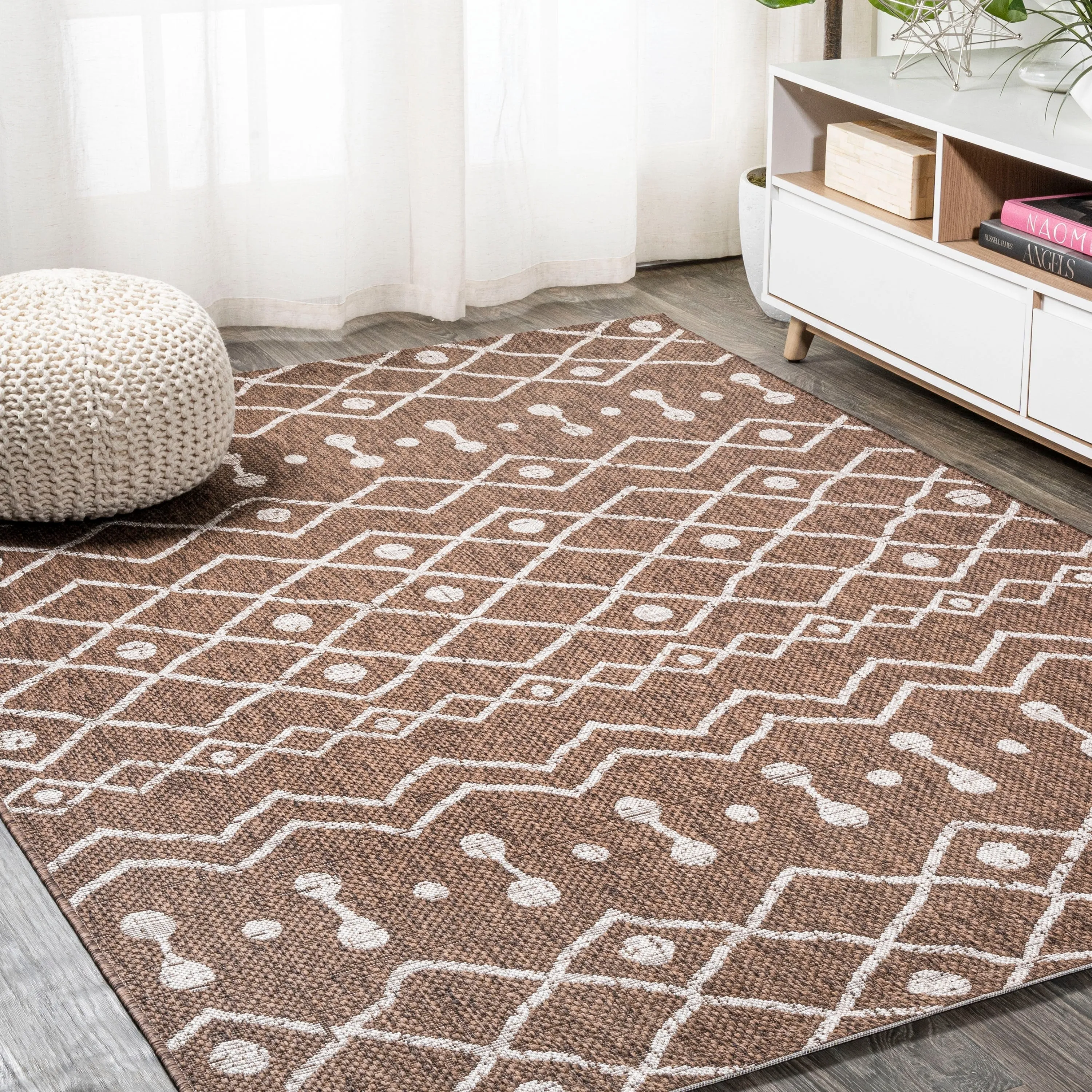 JONATHAN Y Tokay Tribal Bohemian Indoor/Outdoor Area Rug