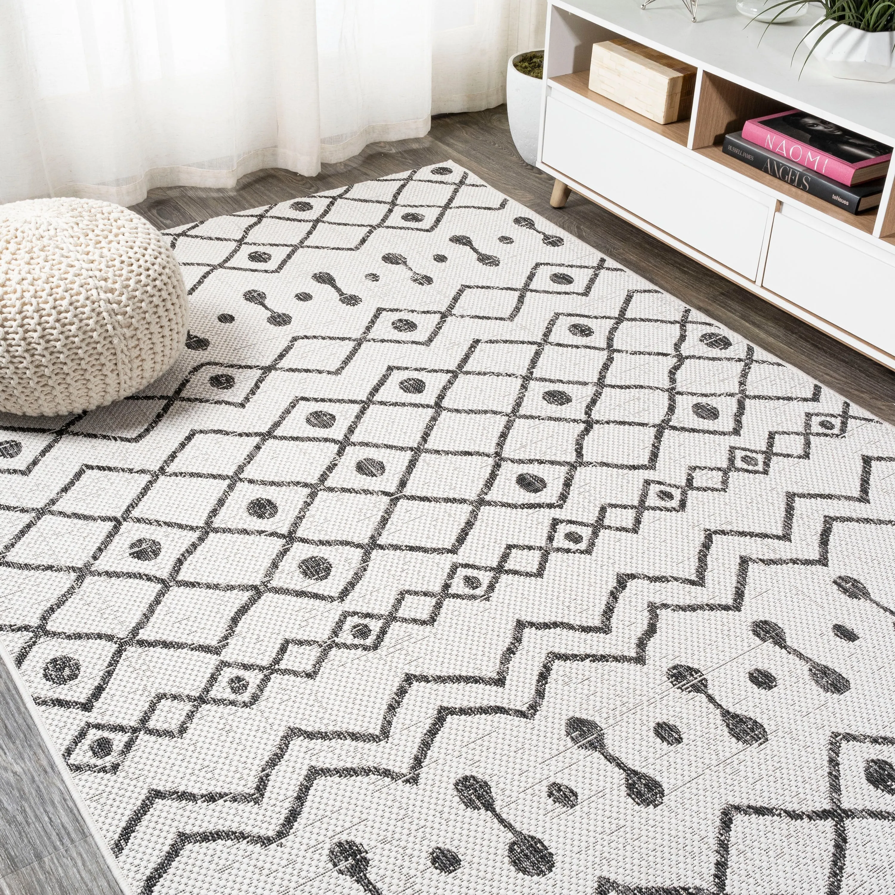 JONATHAN Y Tokay Tribal Bohemian Indoor/Outdoor Area Rug