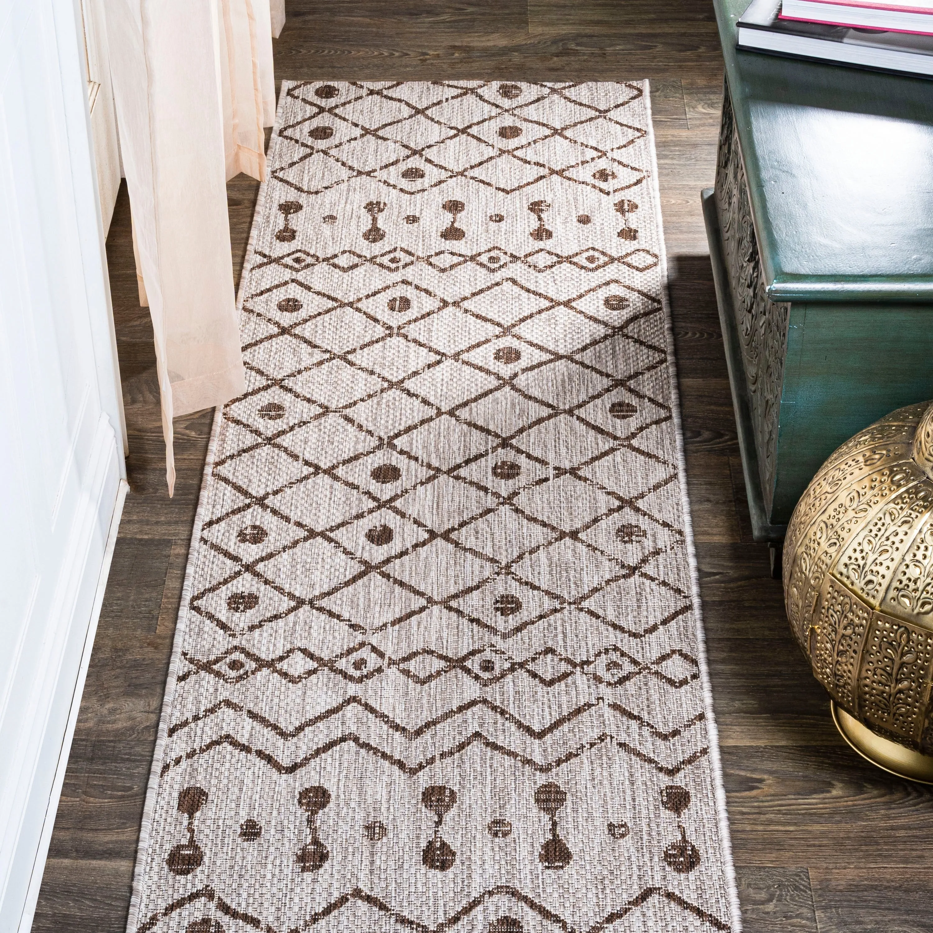 JONATHAN Y Tokay Tribal Bohemian Indoor/Outdoor Area Rug