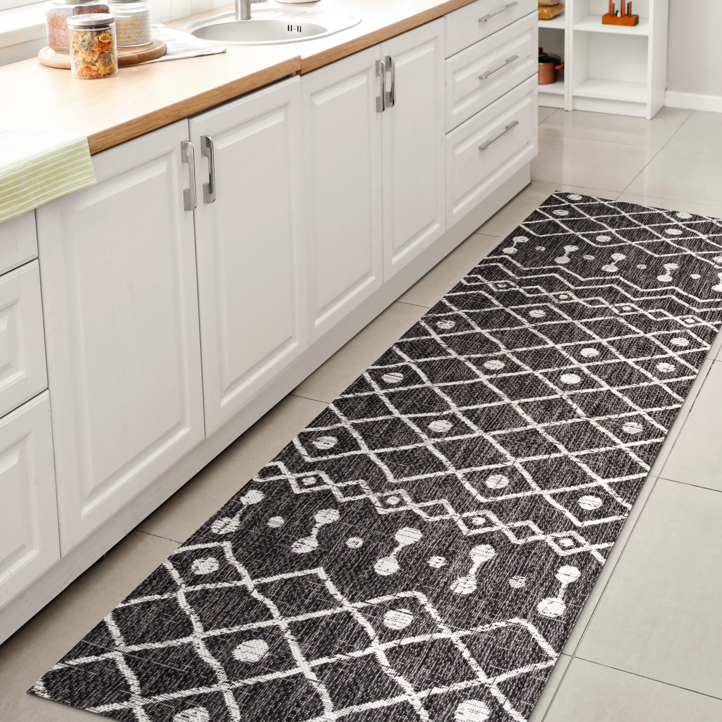 JONATHAN Y Tokay Tribal Bohemian Indoor/Outdoor Area Rug