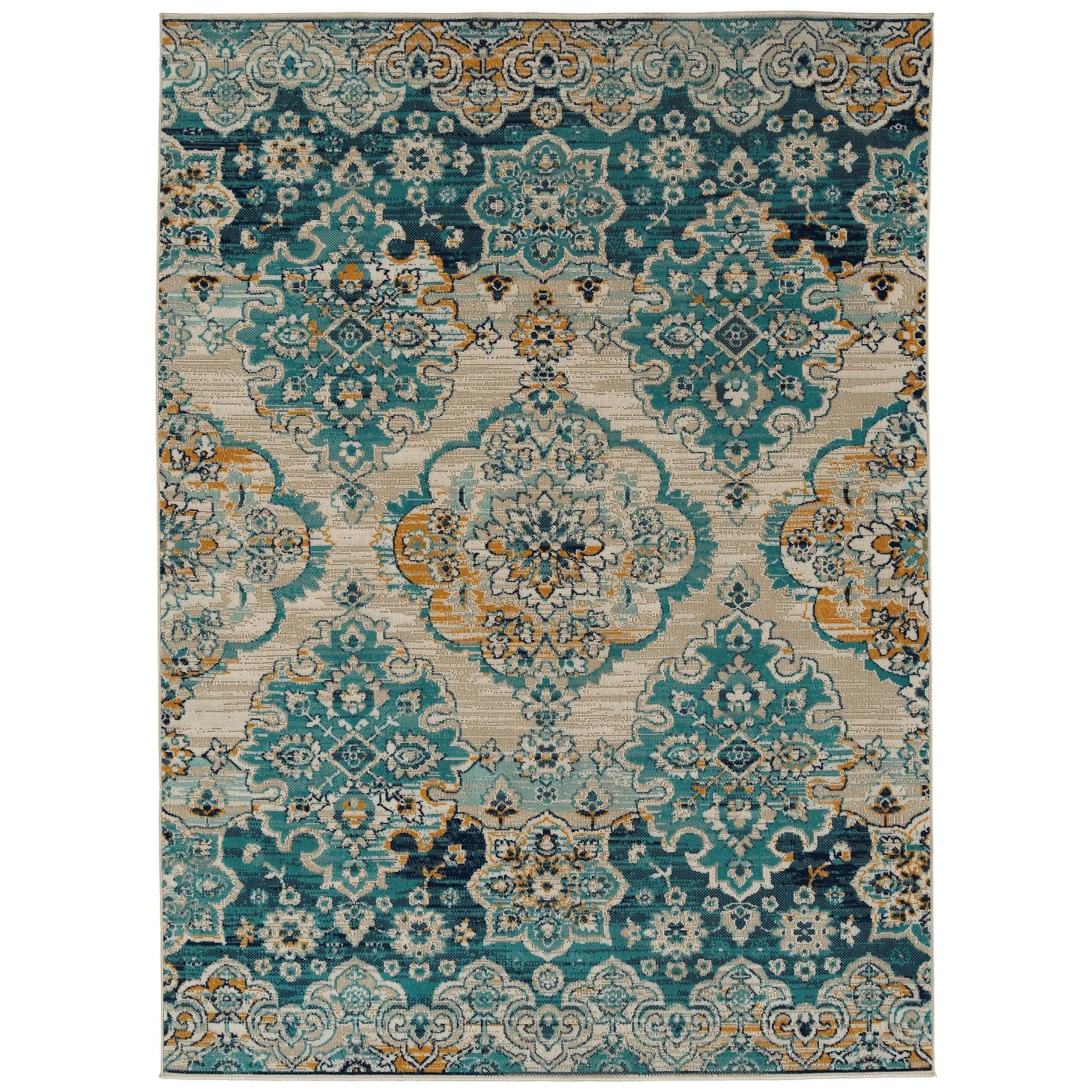 Kaleen Zuma Beach Collection Indoor Outdoor Polypropylene Area Rug