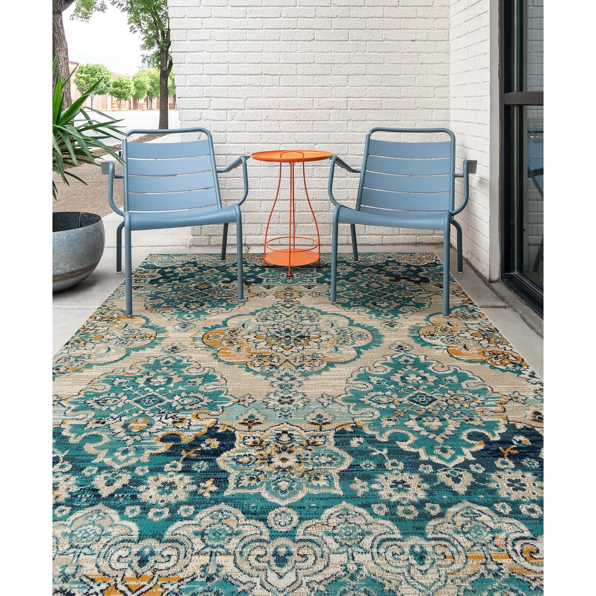 Kaleen Zuma Beach Collection Indoor Outdoor Polypropylene Area Rug