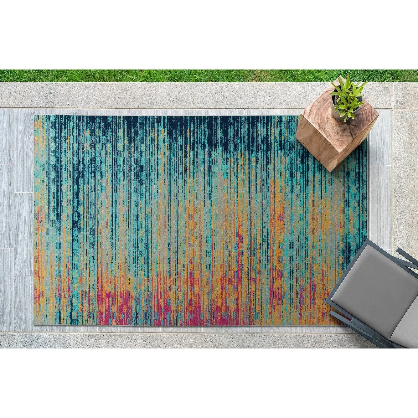 Kaleen Zuma Beach Indoor Outdoor Polypropylene Area Rug