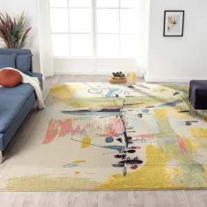 Katie Merz COLORWRKS Sunny x Pastels Area Rug