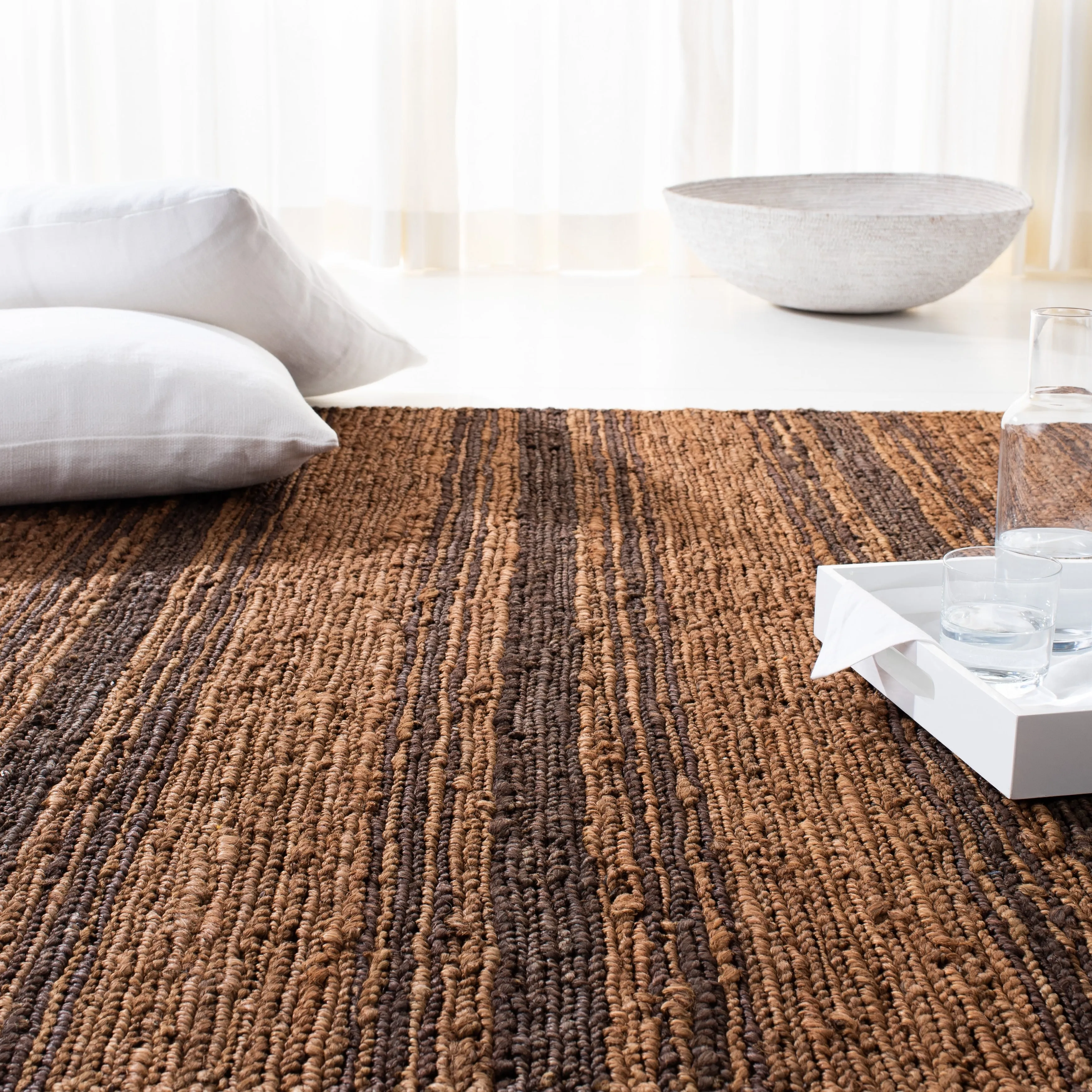 Lauren Ralph Lauren Cliff Stripe Jute Rug