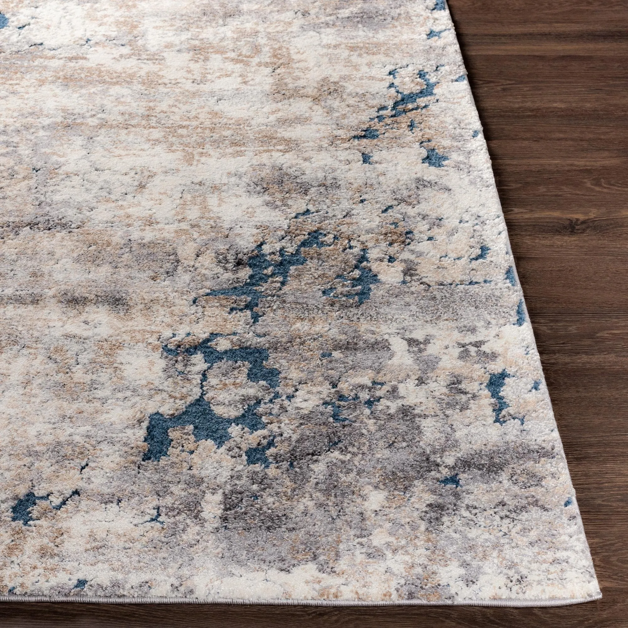 Leamon Mid-Century Abstract Area Rug