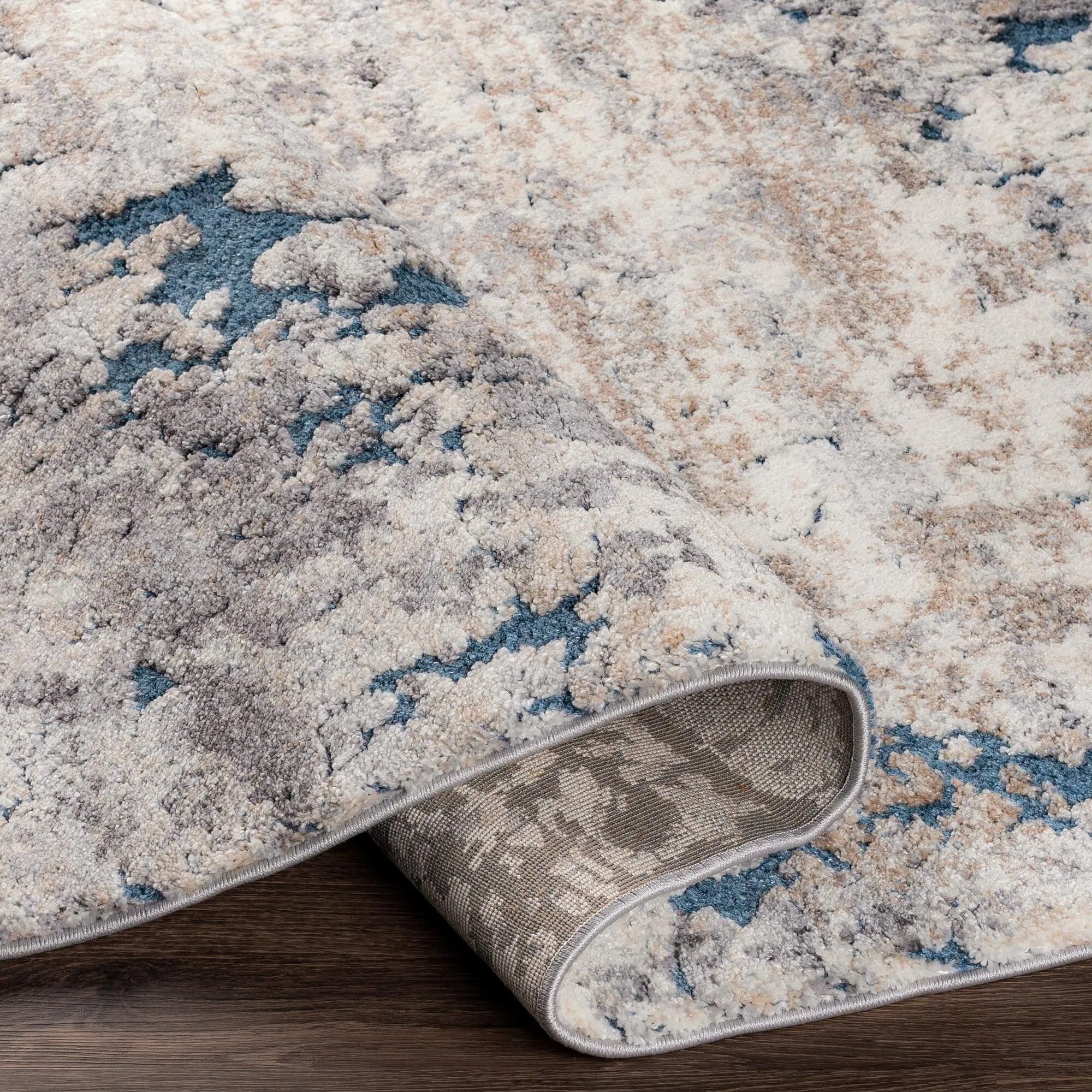 Leamon Mid-Century Abstract Area Rug