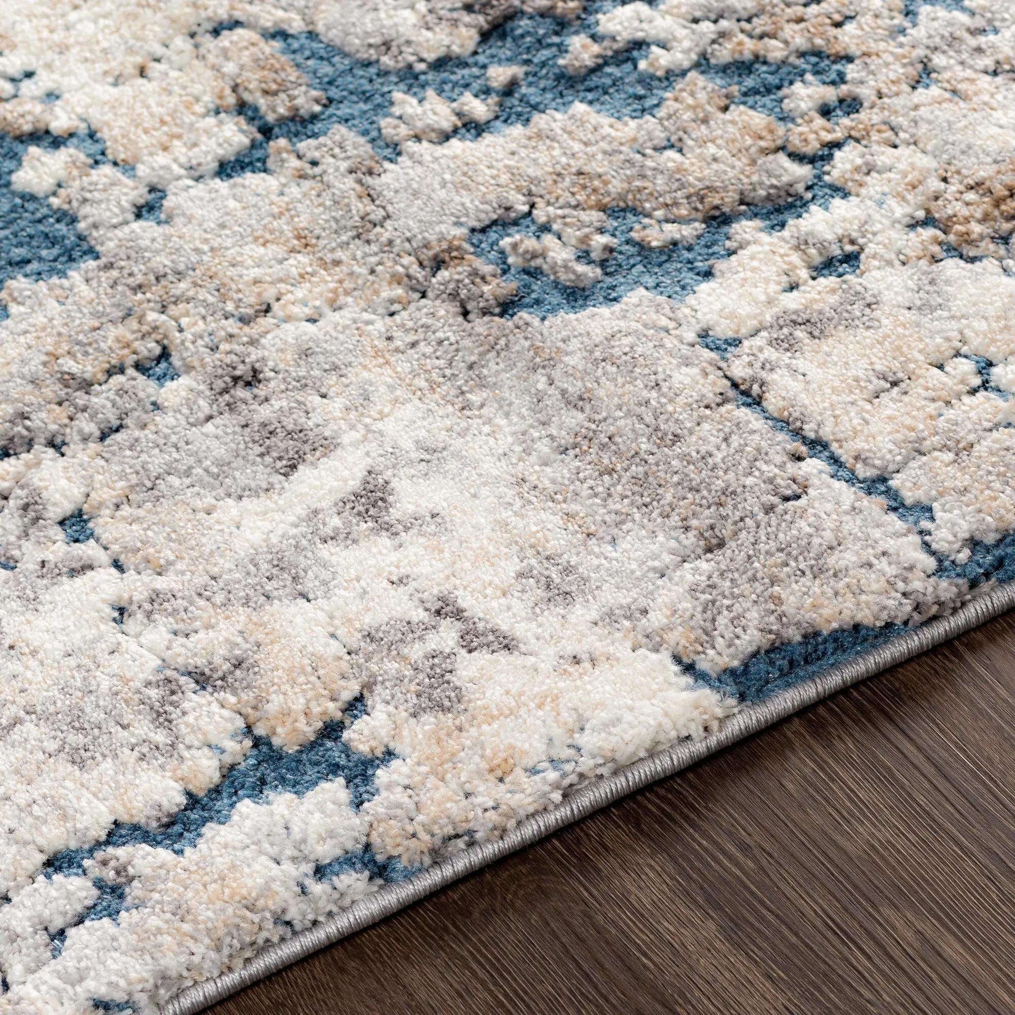Leamon Mid-Century Abstract Area Rug