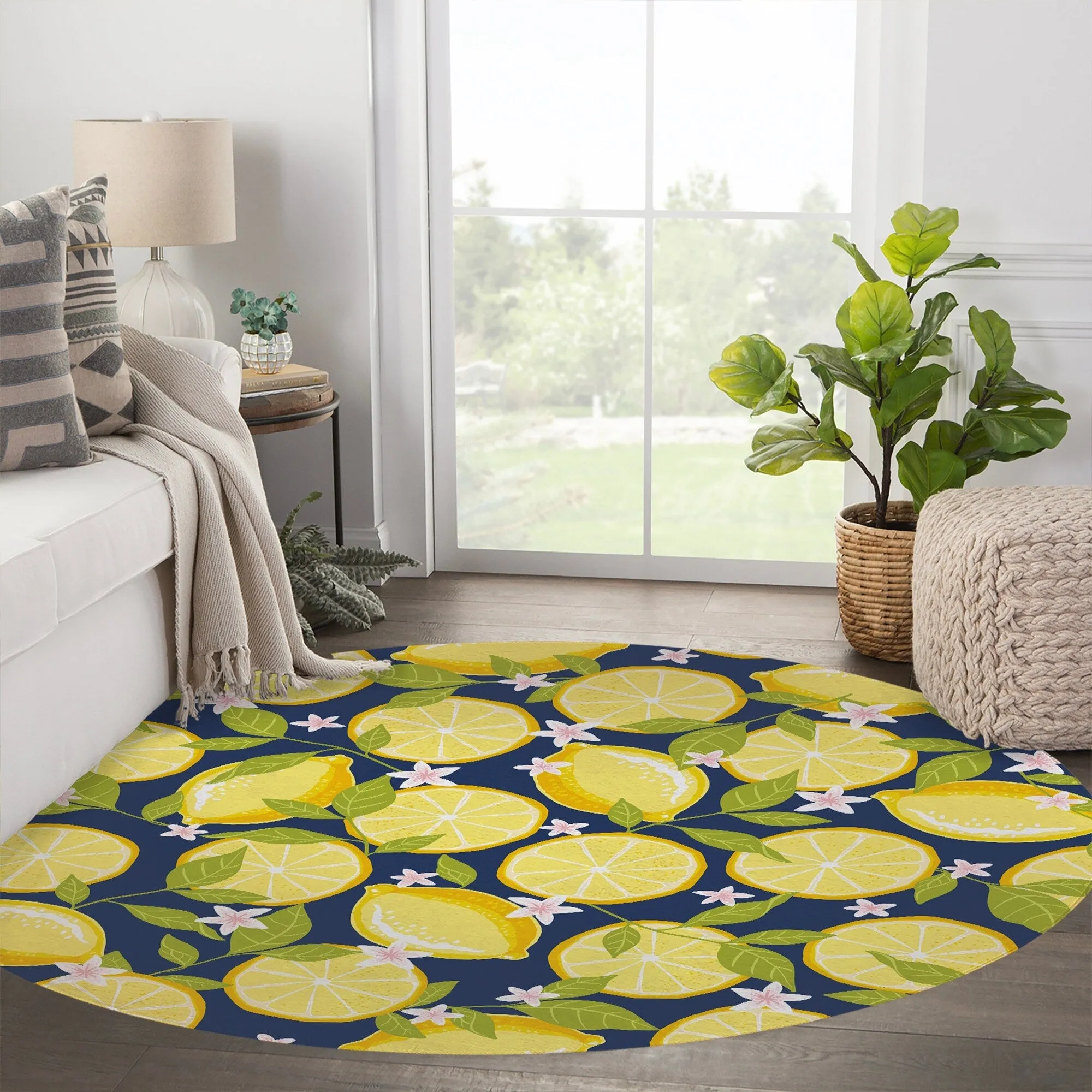 LEMON DAYS Area Rug By Kavka Designs