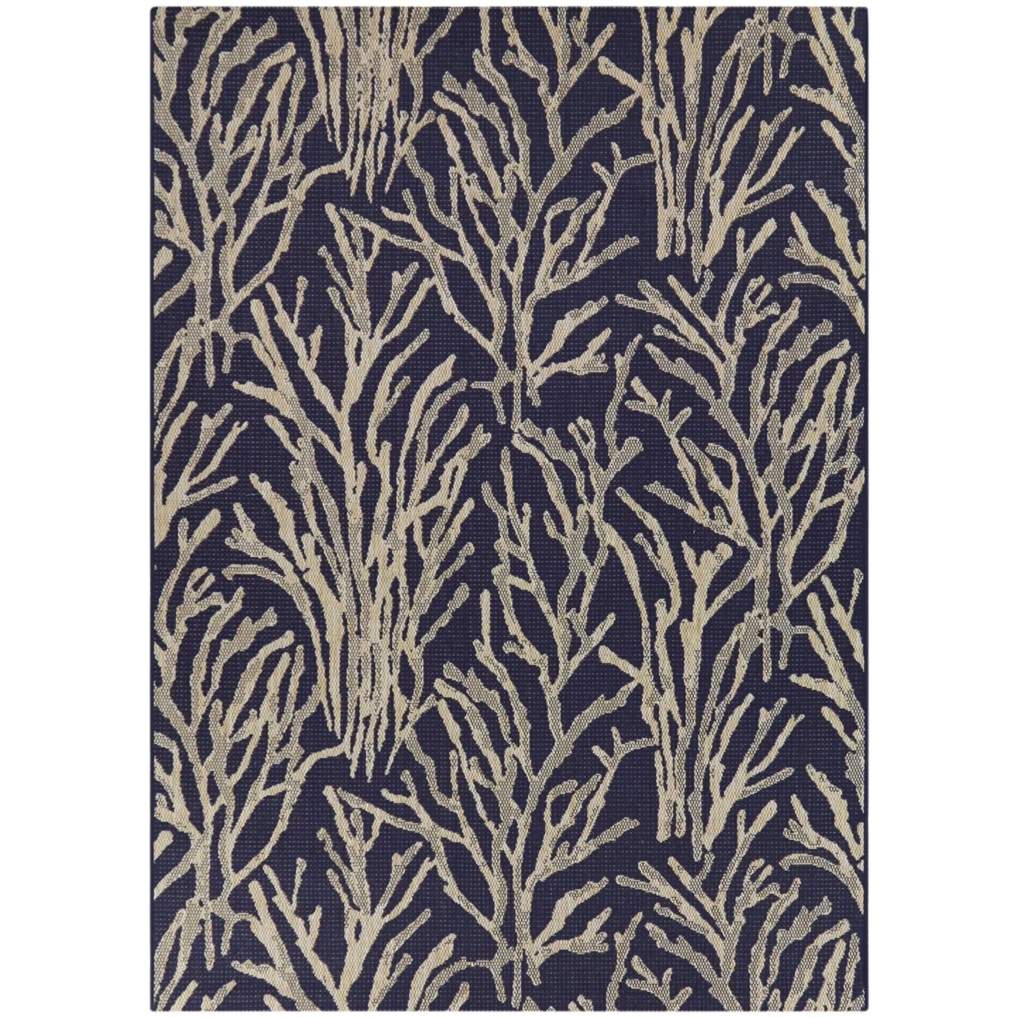 Lilburn Coastal Coral Area Rug