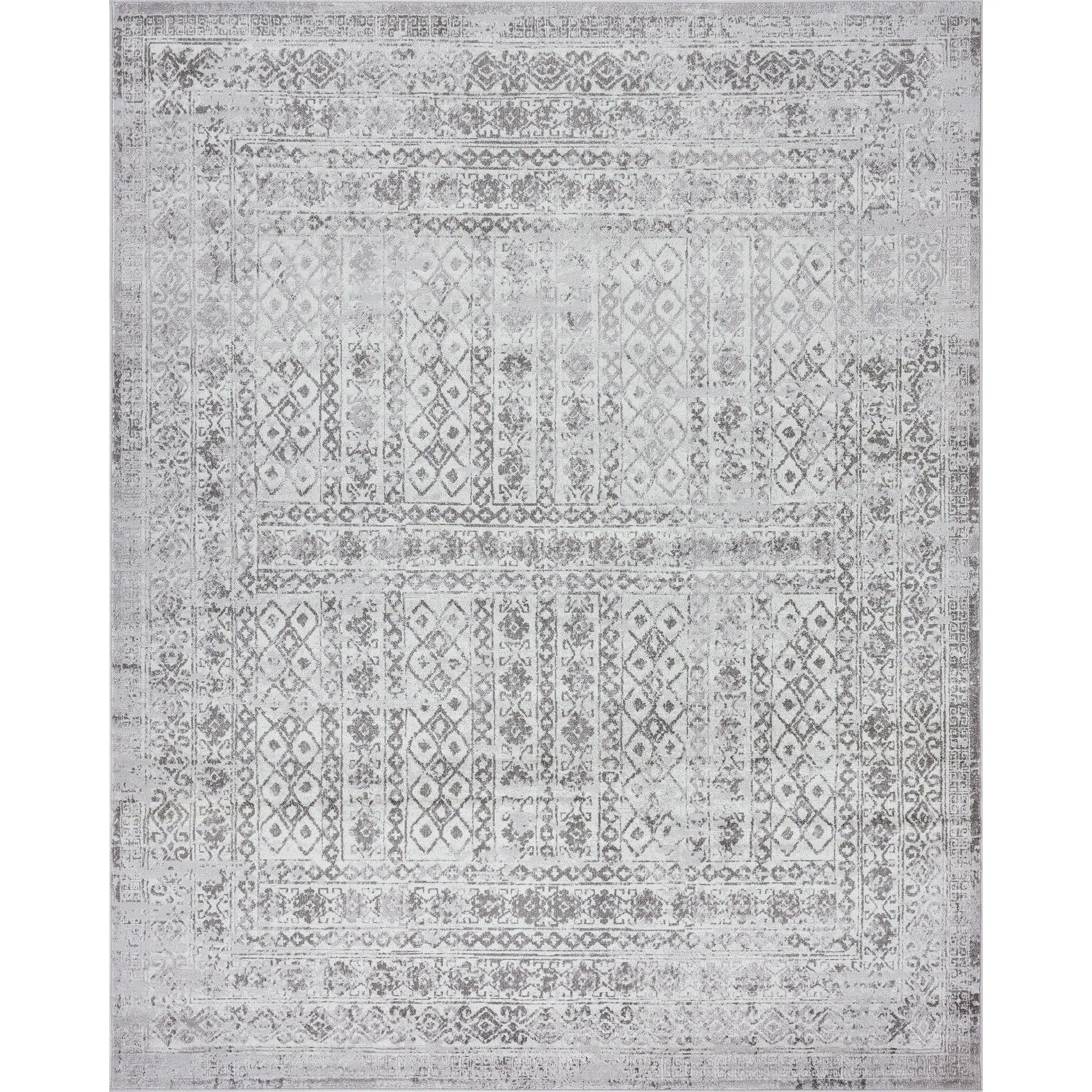 Linx Farmhouse Diamond Indoor Area Rug