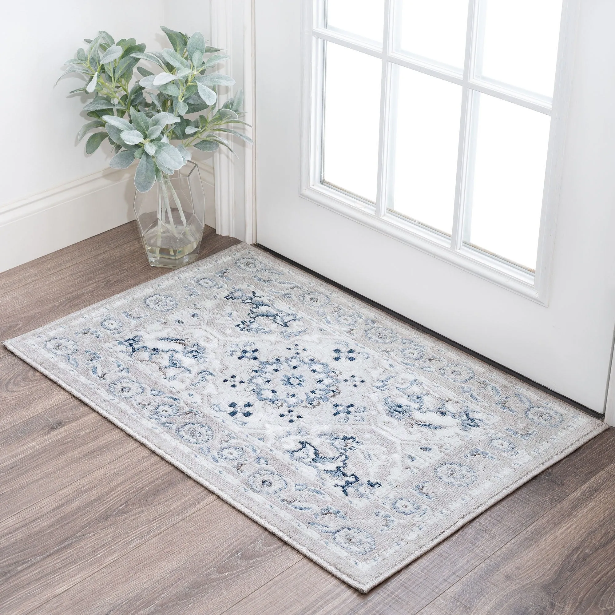 Linx Glam Border Indoor Area Rug