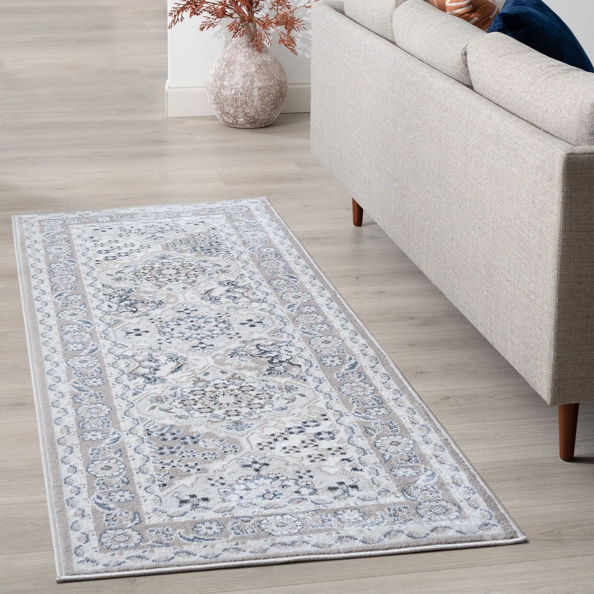 Linx Glam Border Indoor Area Rug