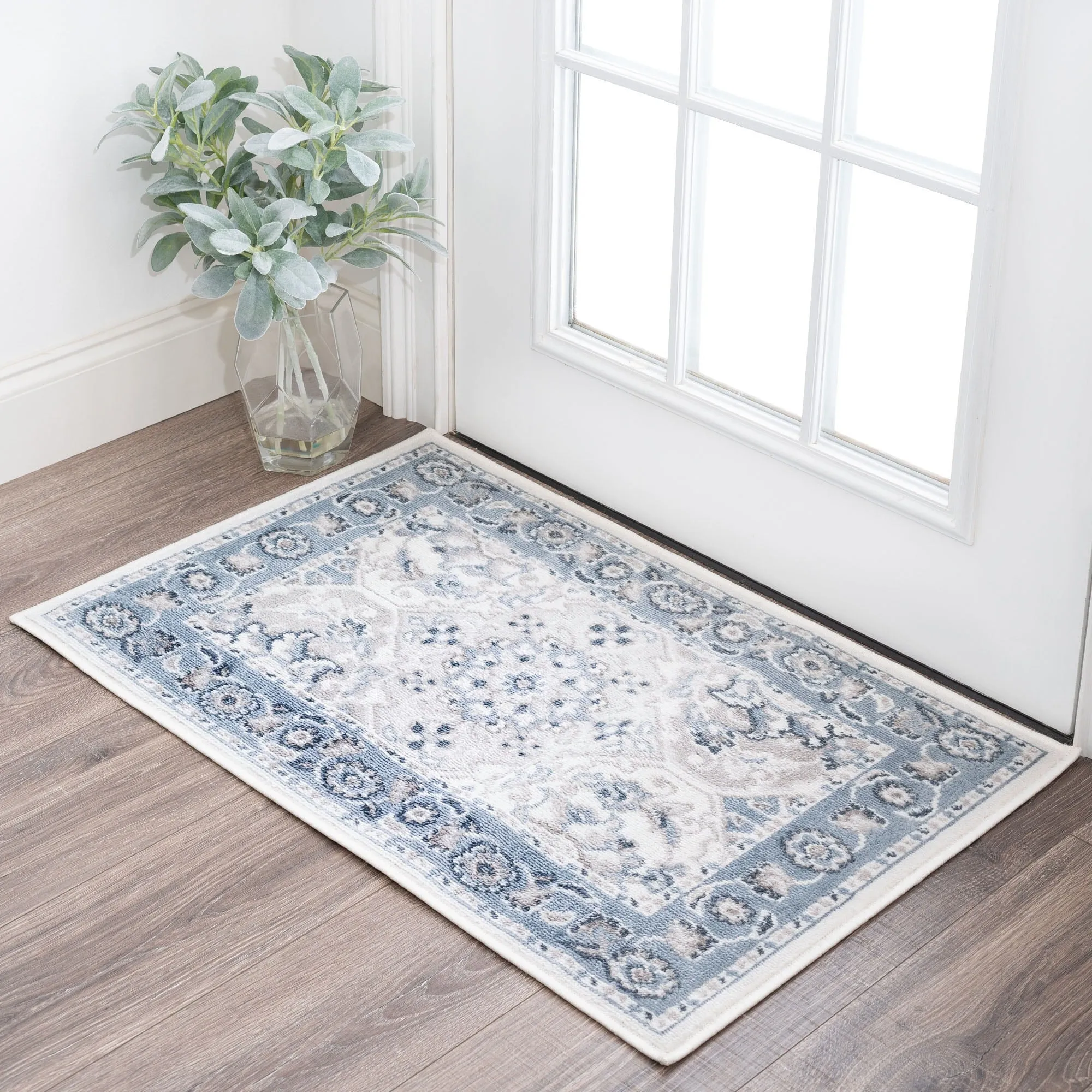 Linx Glam Border Indoor Area Rug