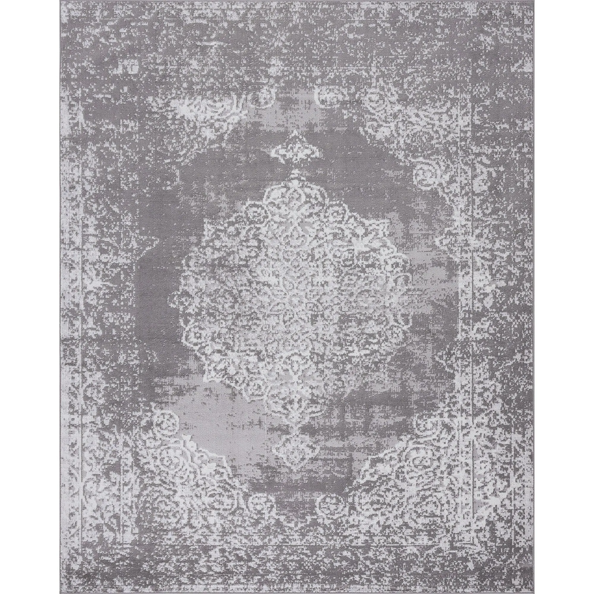 Linx Shabby Chic Medallion Indoor Area Rug