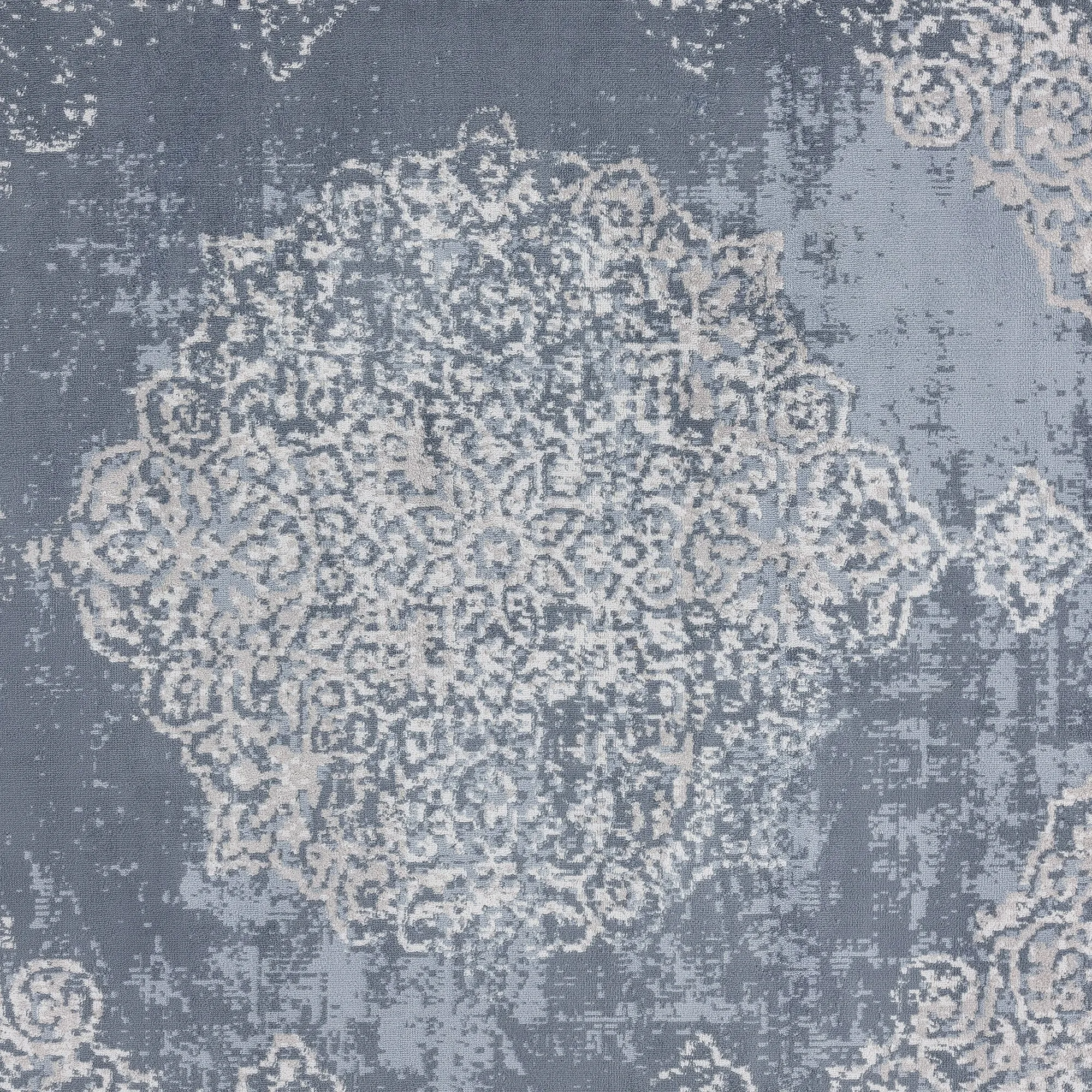 Linx Shabby Chic Medallion Indoor Area Rug