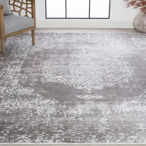 Linx Shabby Chic Medallion Indoor Area Rug
