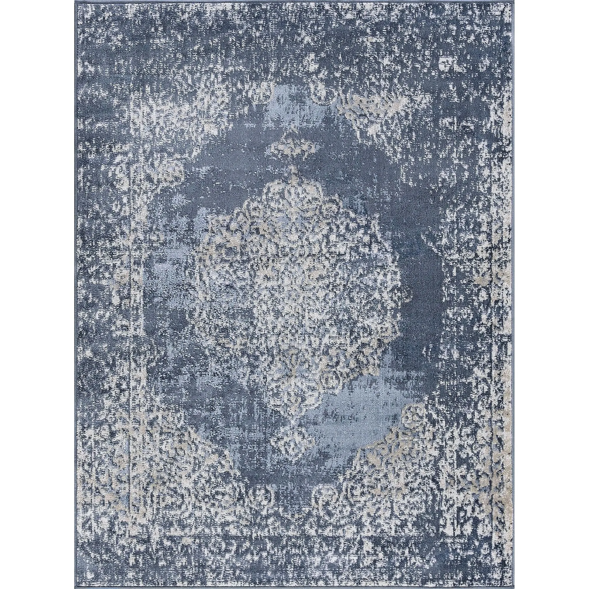 Linx Shabby Chic Medallion Indoor Area Rug
