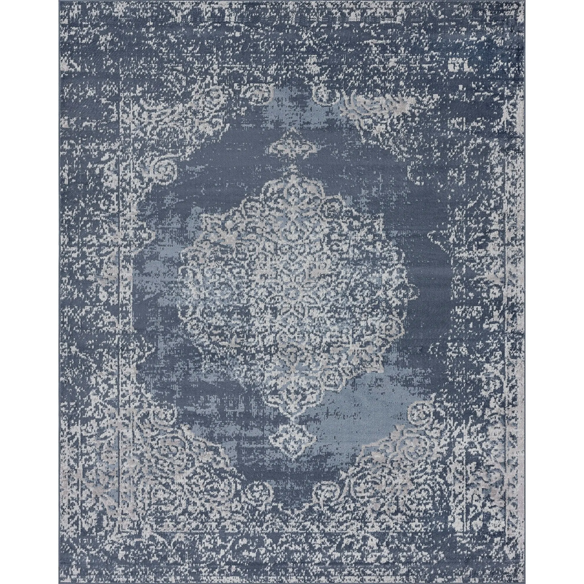 Linx Shabby Chic Medallion Indoor Area Rug
