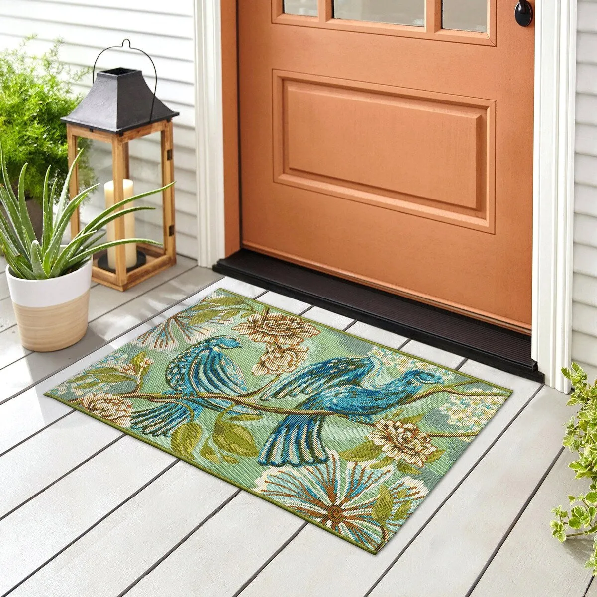 Liora Manne Esencia Flora Fauna Indoor/Outdoor Mat