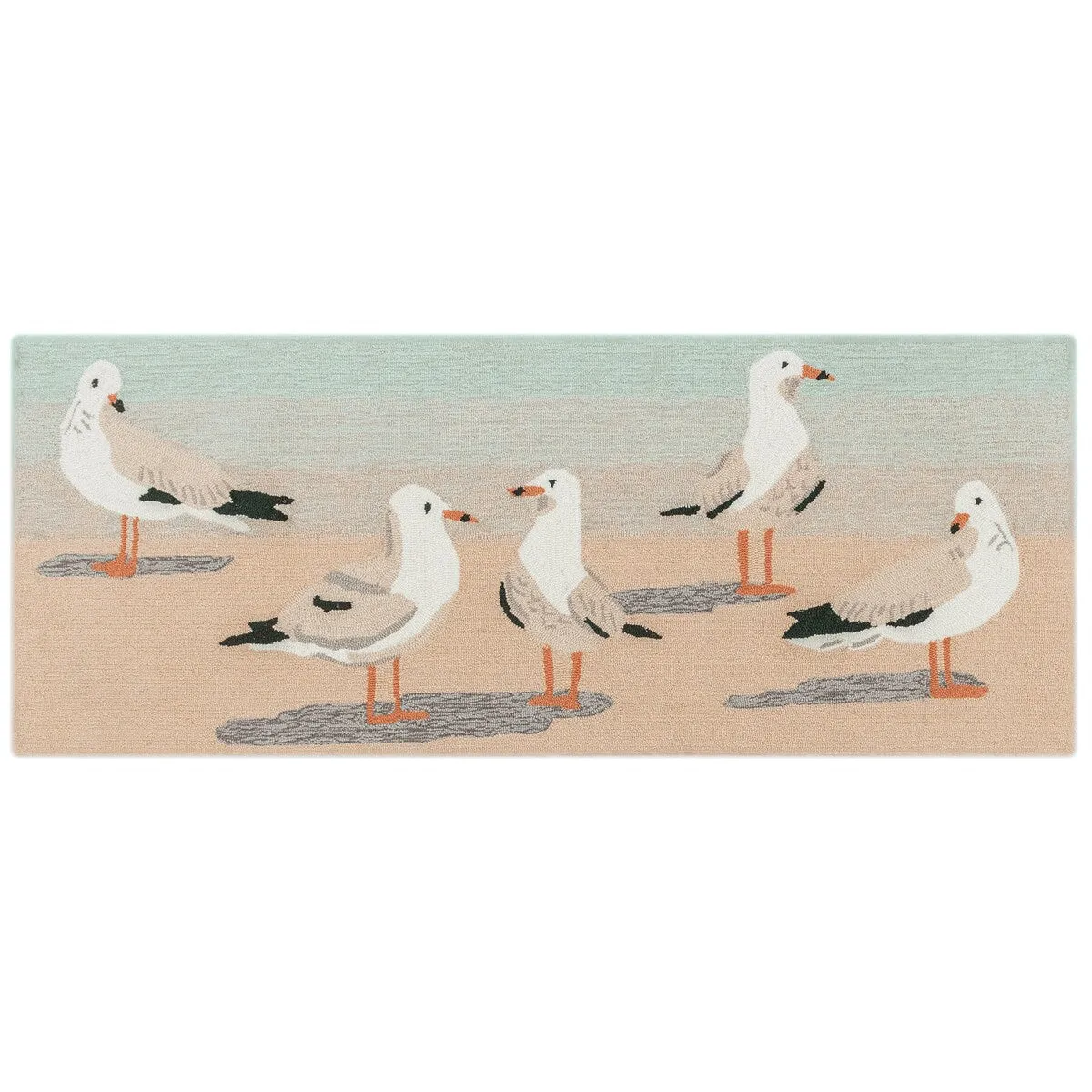 Liora Manne Frontporch Gulls Indoor/Outdoor Rug