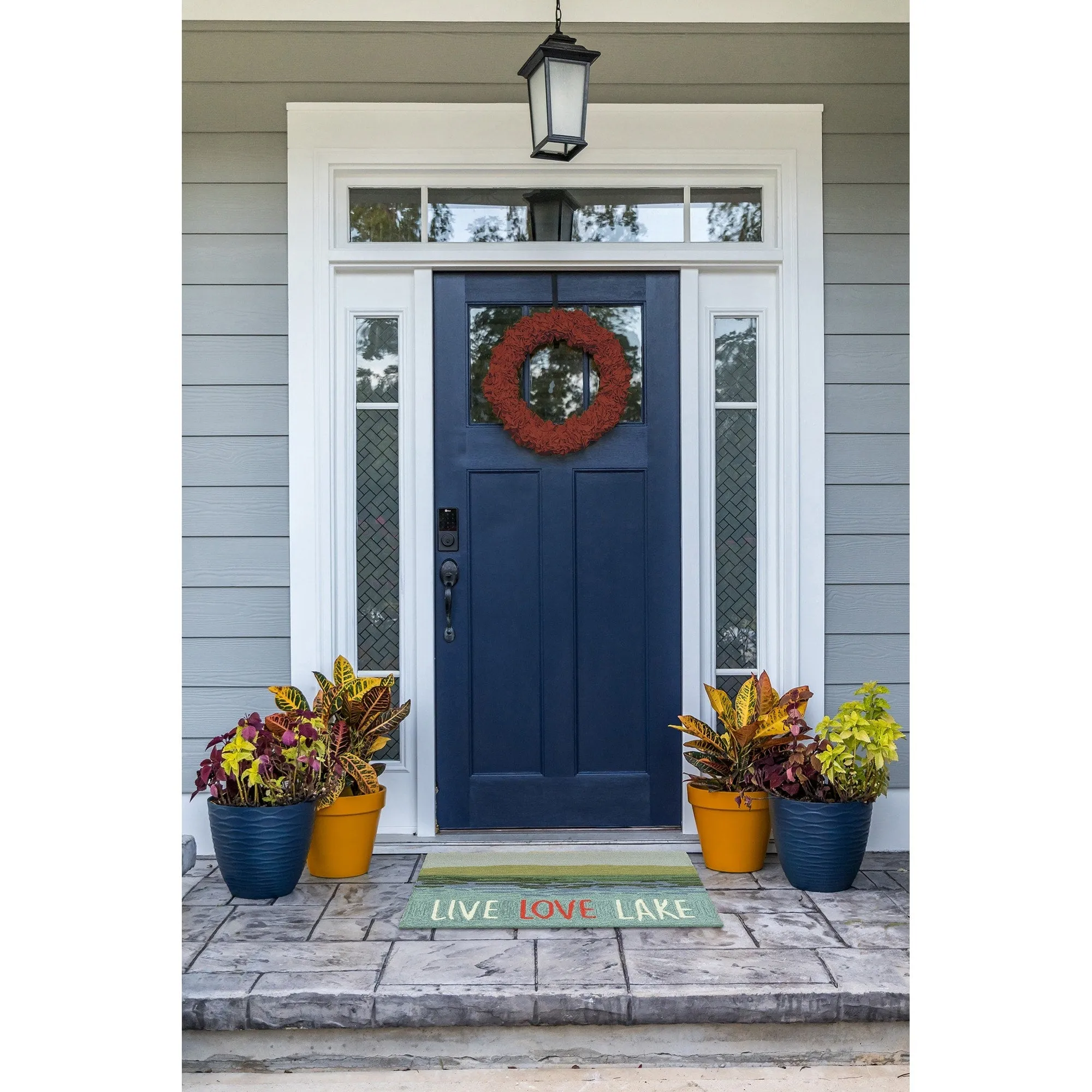 Liora Manne Frontporch Live Love Lake Indoor/Outdoor Rug