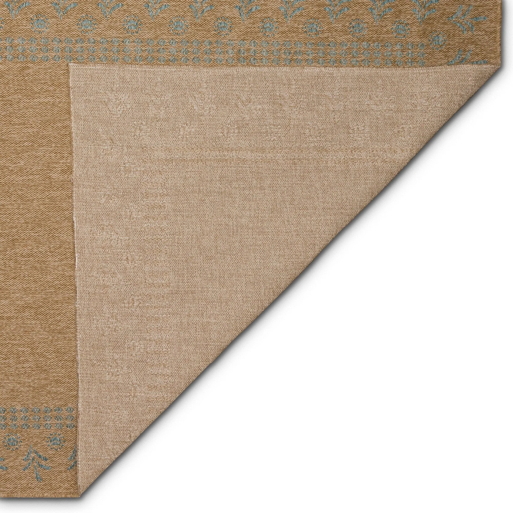 Liora Manne Sahara Block Print Border Indoor/Outdoor Rug