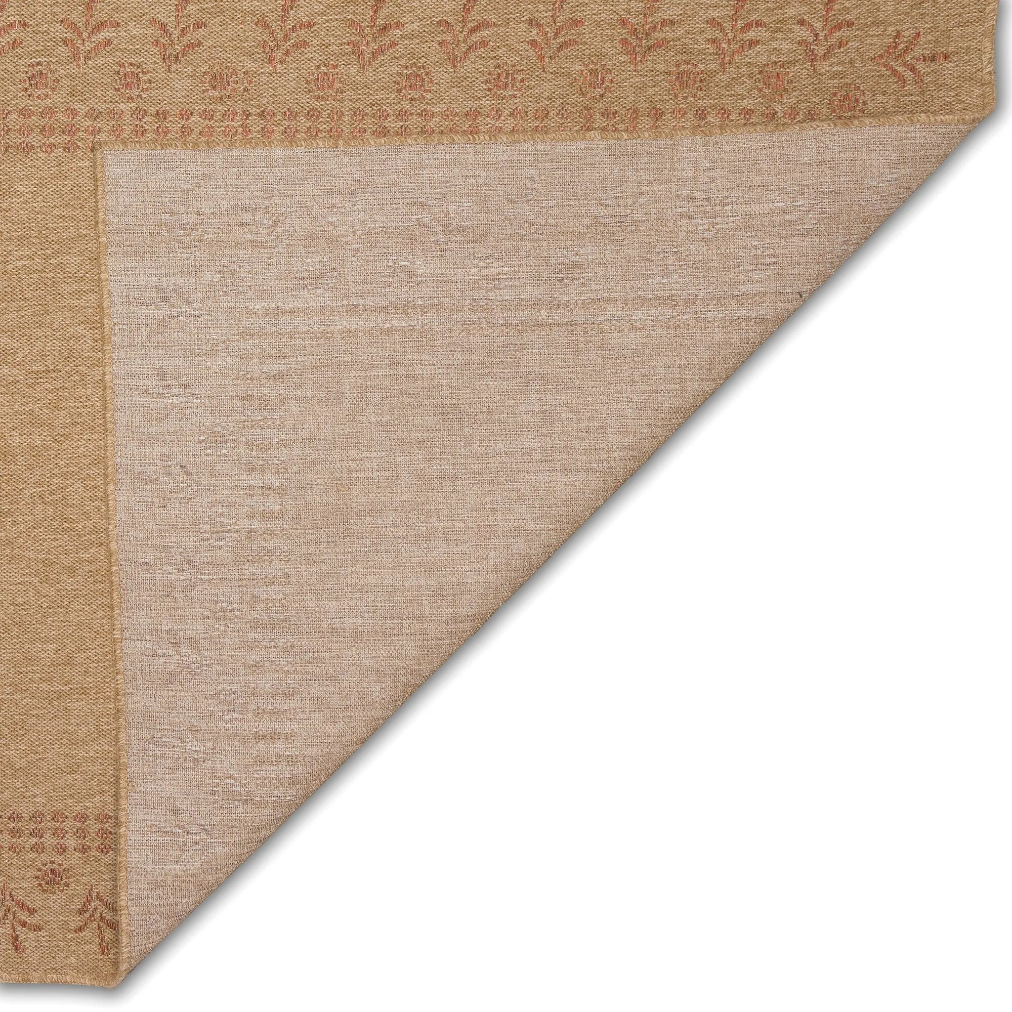 Liora Manne Sahara Block Print Border Indoor/Outdoor Rug
