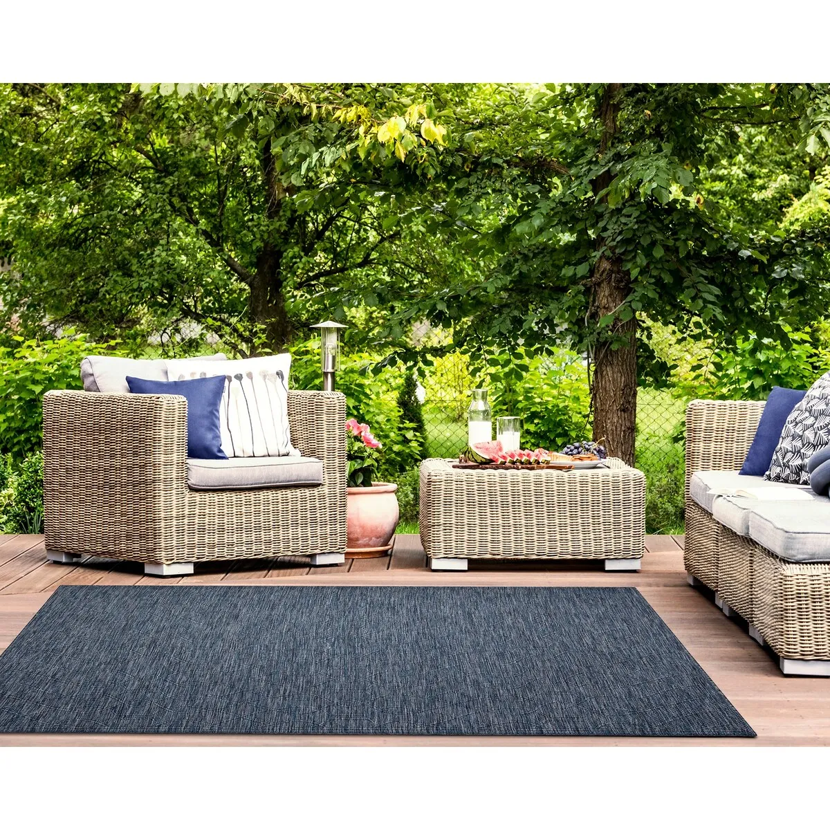 Liora Manne Soleil Wrought Iron Indoor/Outdoor Rug
