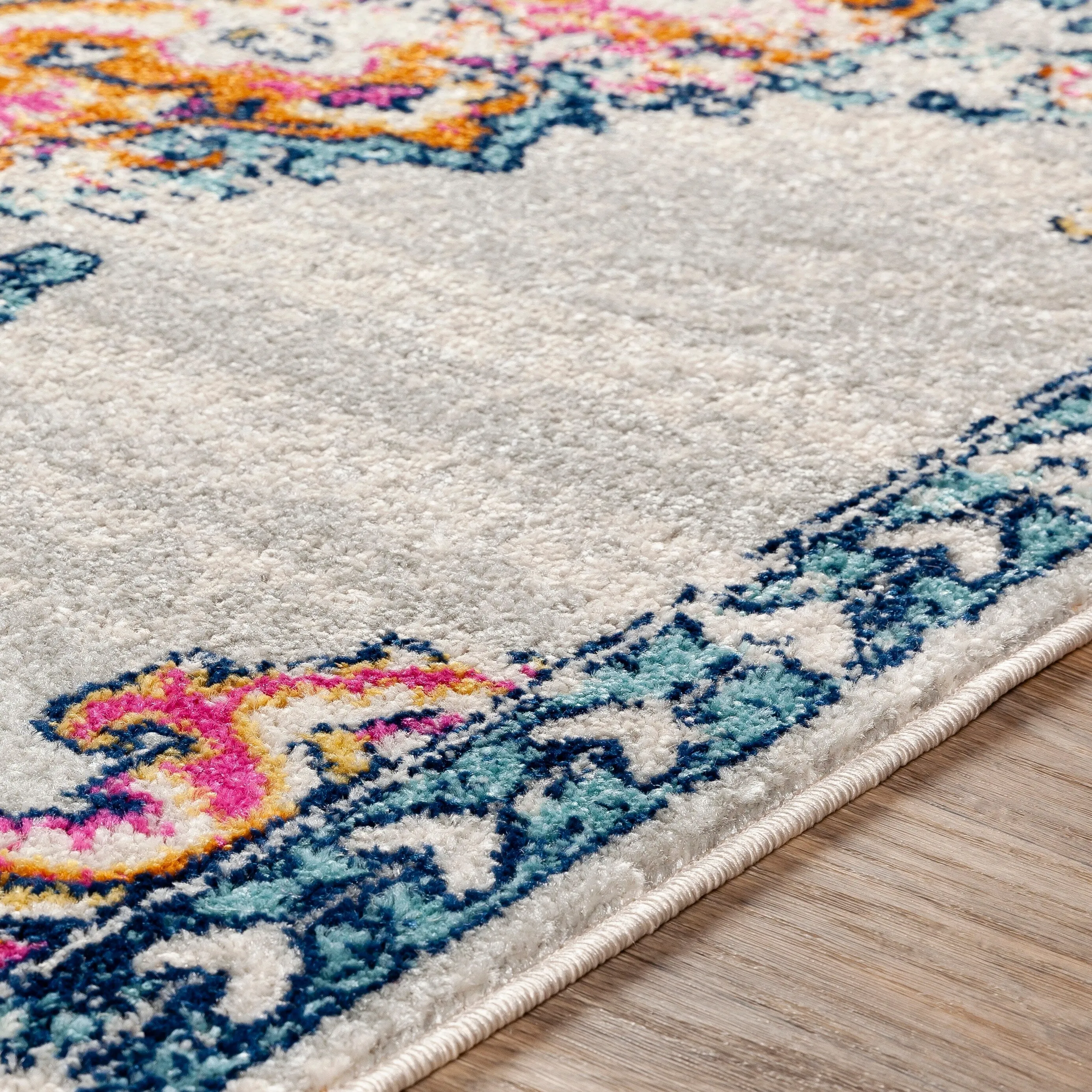 Livabliss Alodia Vintage Bohemian Medallion Area Rug