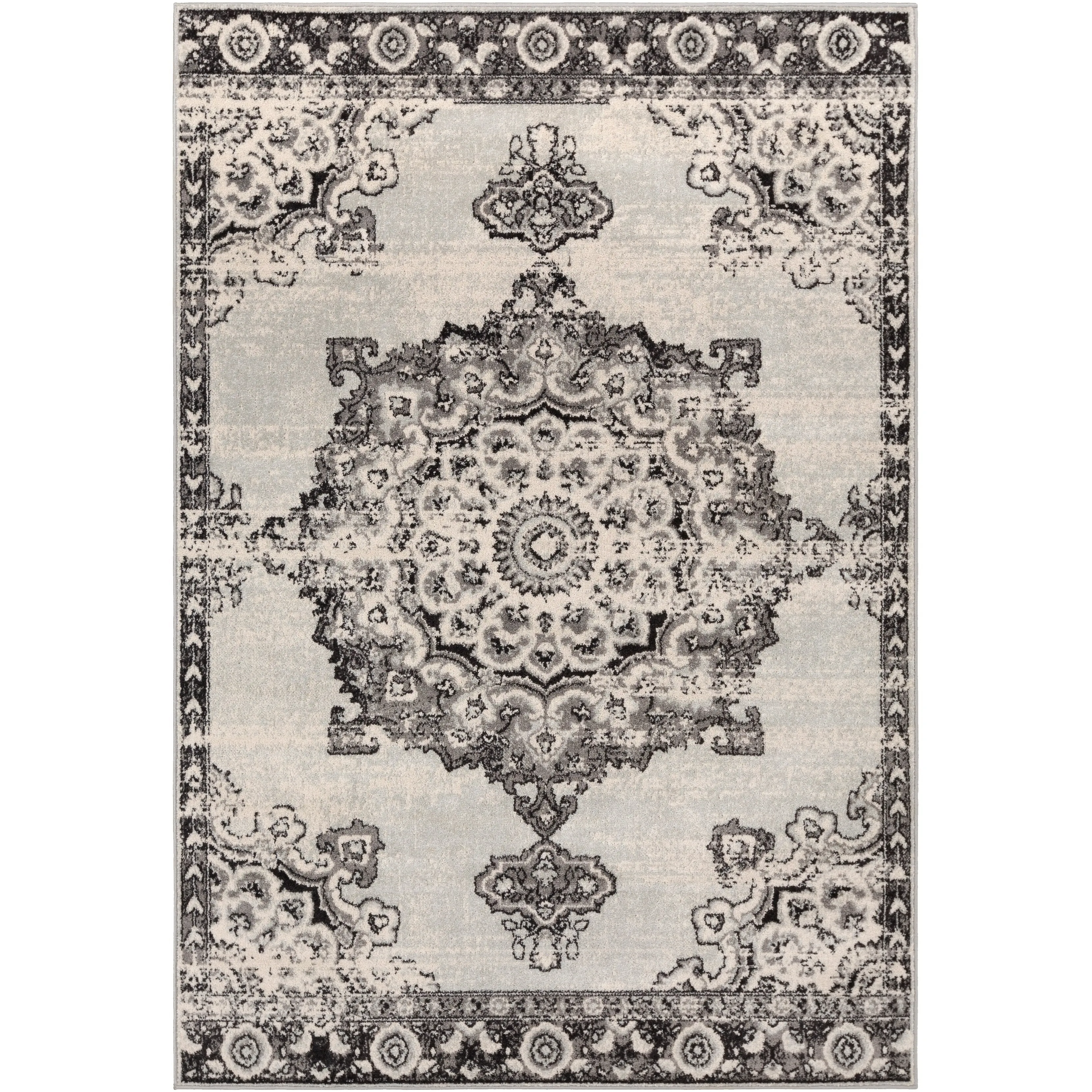 Livabliss Alodia Vintage Bohemian Medallion Area Rug