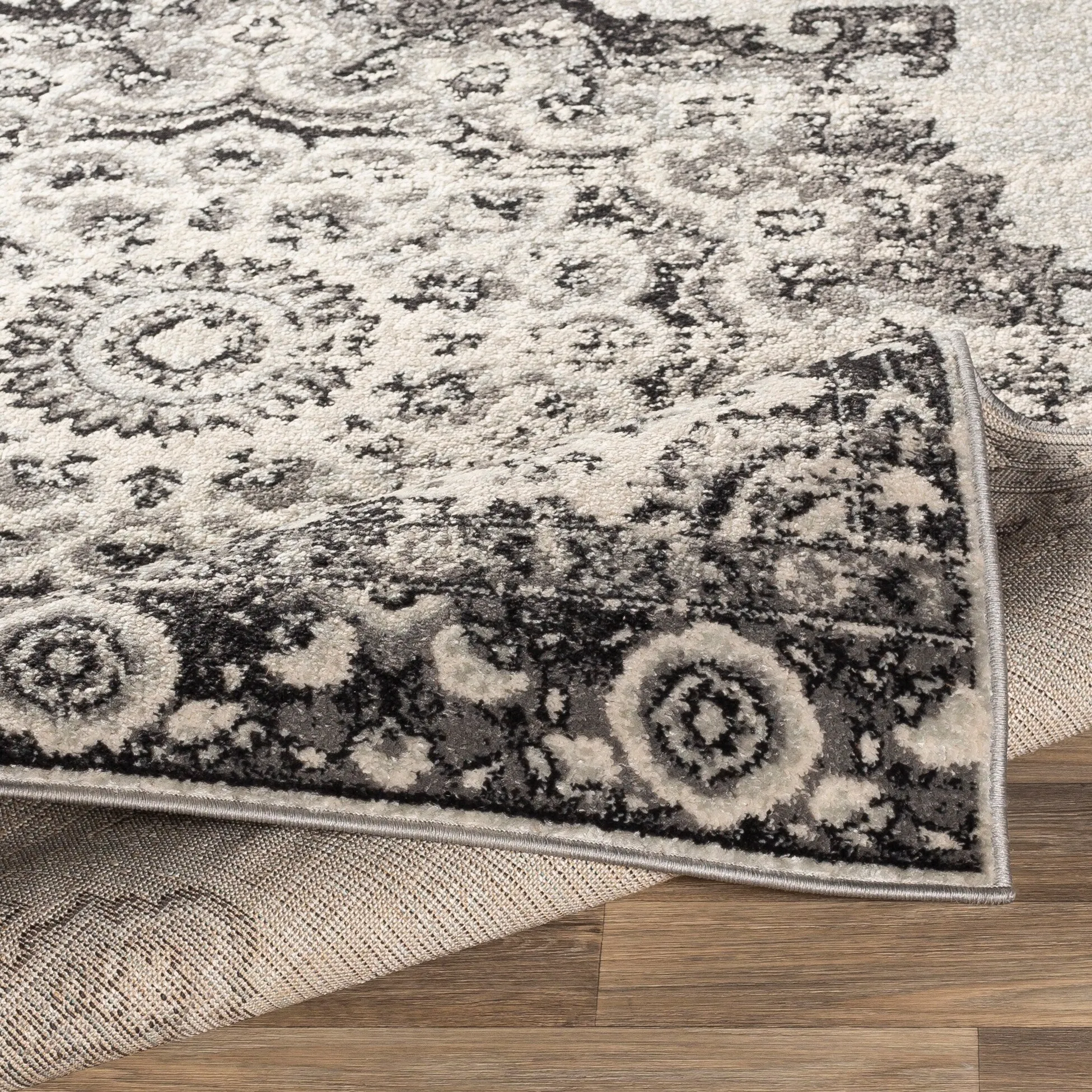 Livabliss Alodia Vintage Bohemian Medallion Area Rug