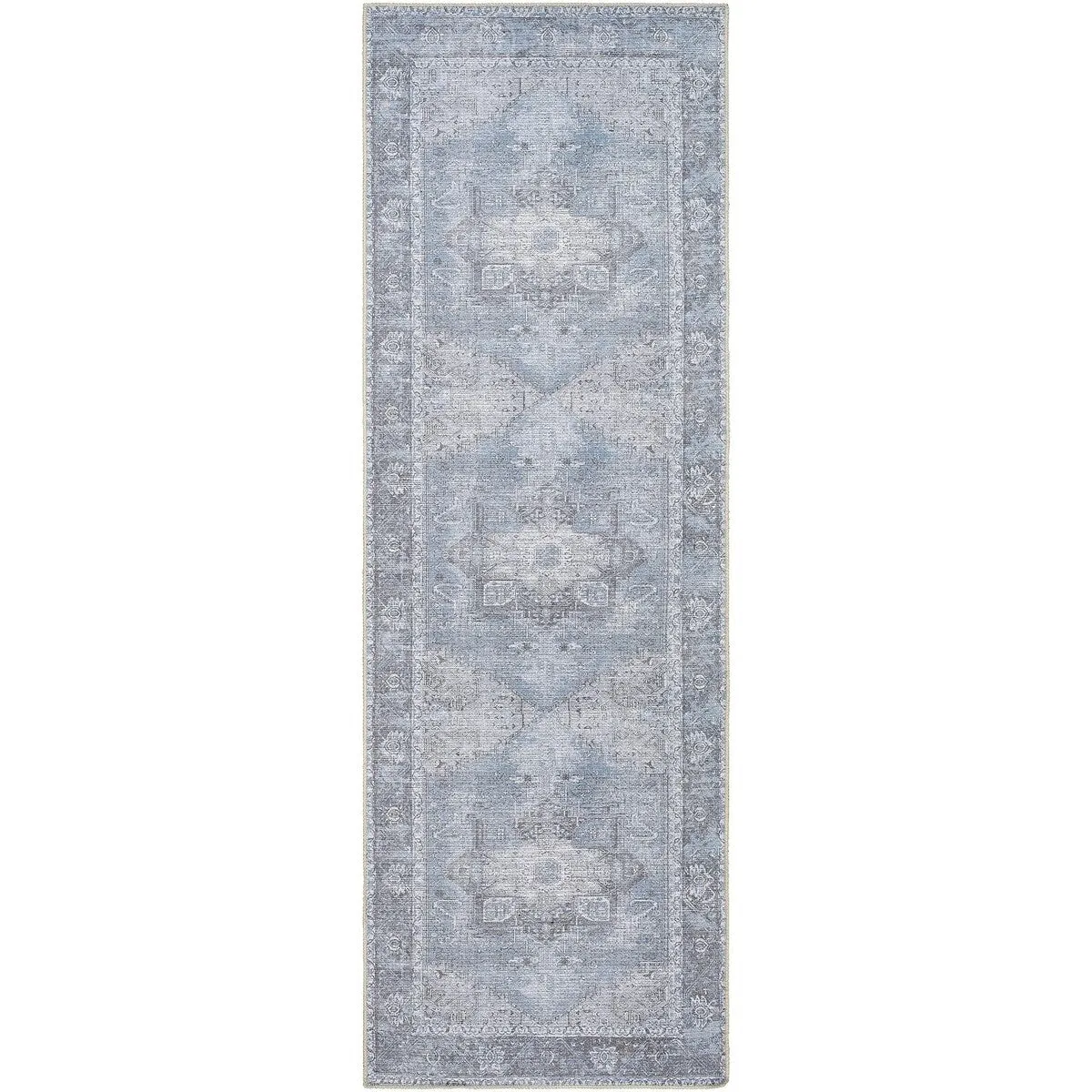 Livabliss Amelie Updated Traditional Medallion Washable Area Rug
