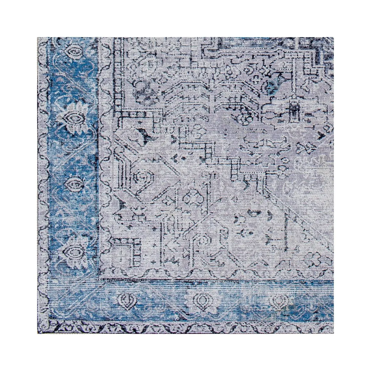 Livabliss Amelie Updated Traditional Medallion Washable Area Rug