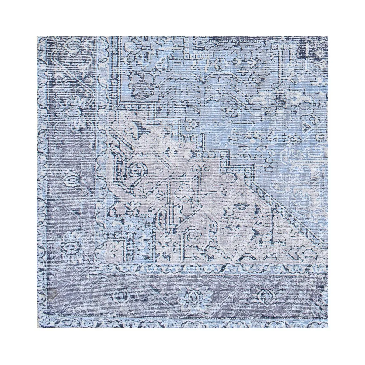 Livabliss Amelie Updated Traditional Medallion Washable Area Rug