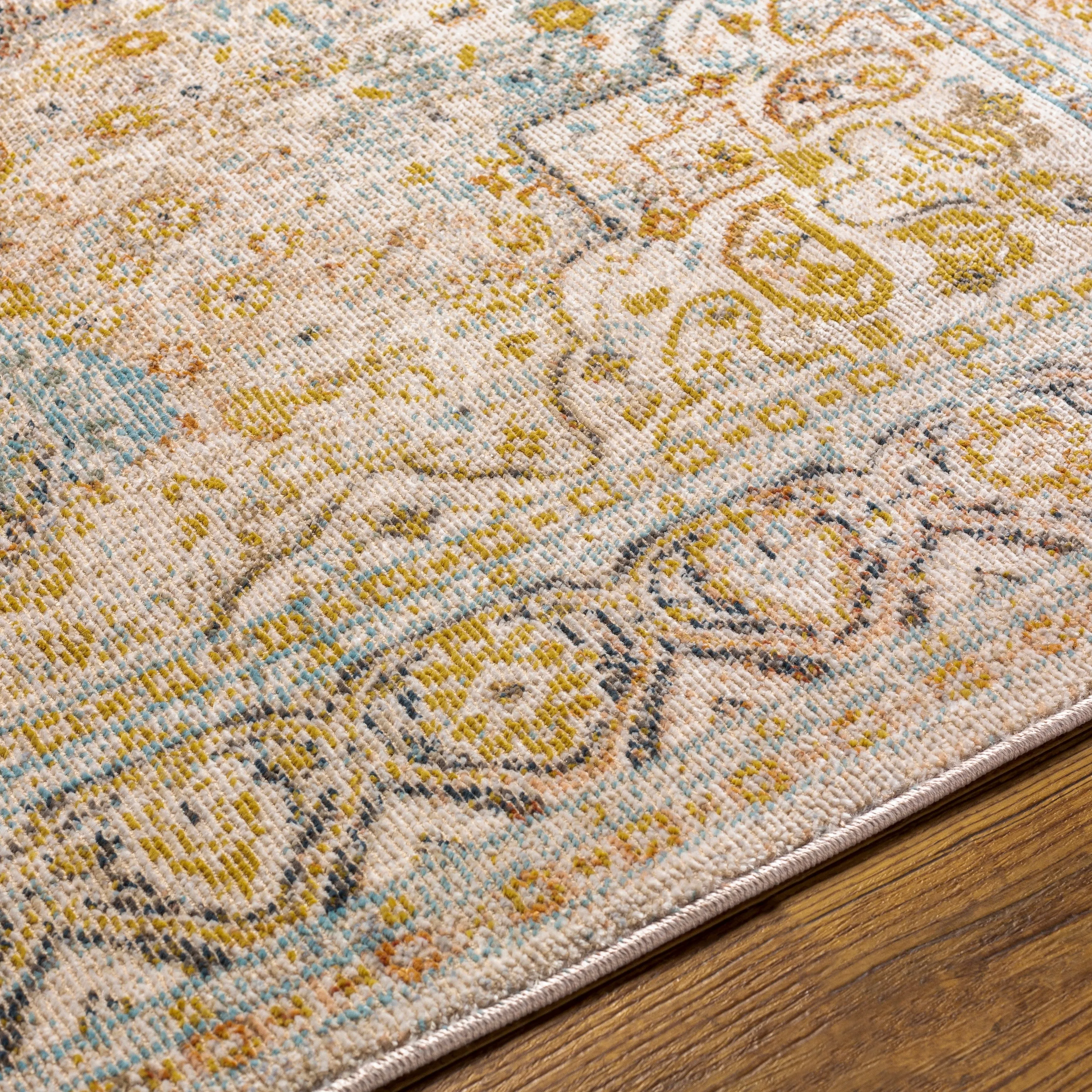 Livabliss Angelo Traditional Medallion Area Rug