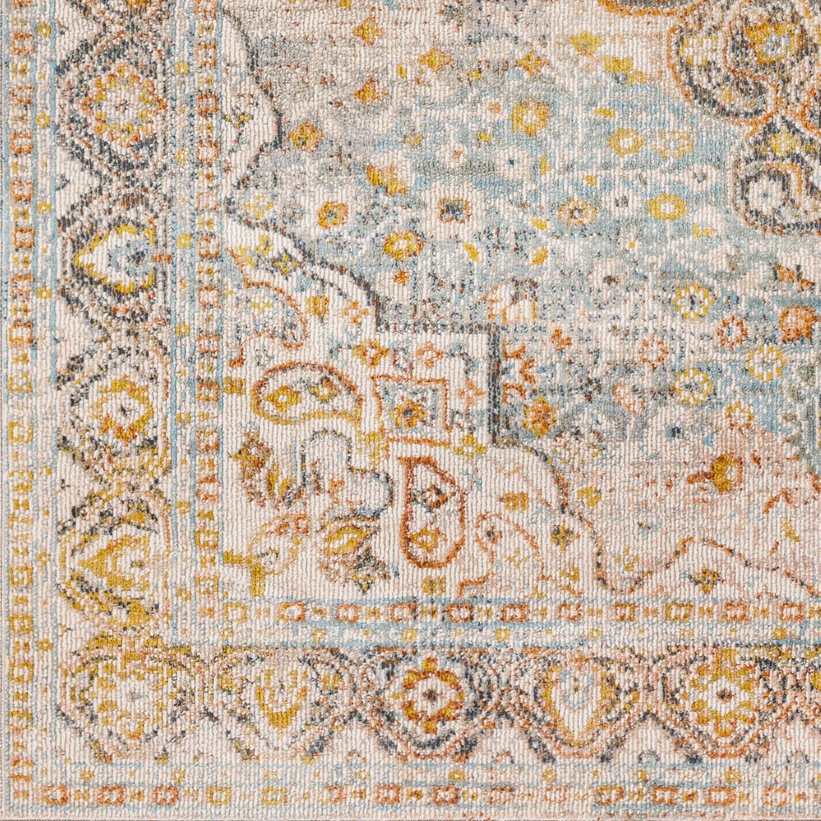 Livabliss Angelo Traditional Medallion Area Rug