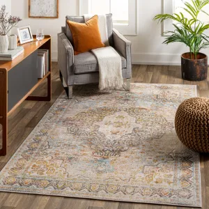 Livabliss Angelo Traditional Medallion Area Rug