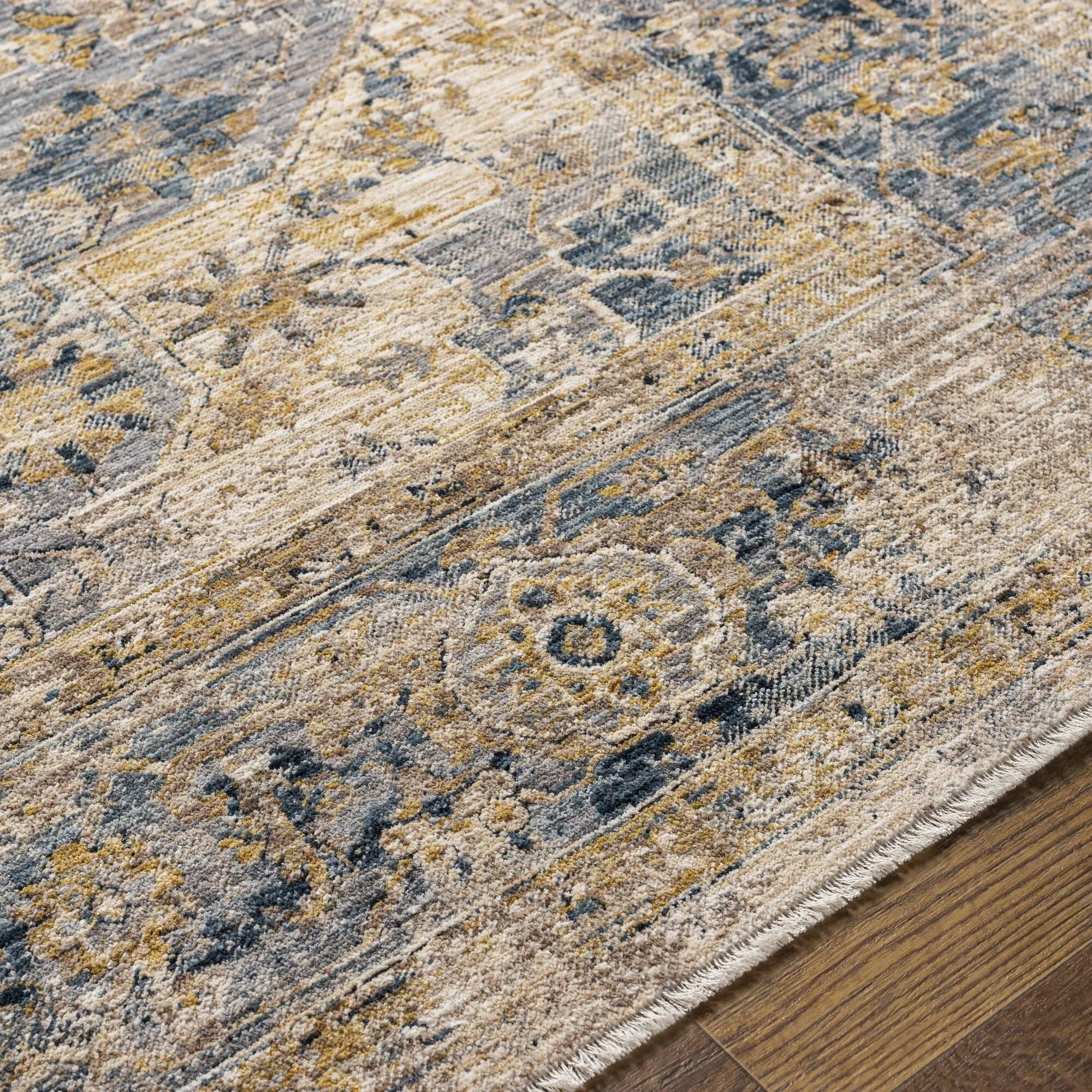 Livabliss Aspendos Updated Traditional Medallion Area Rug