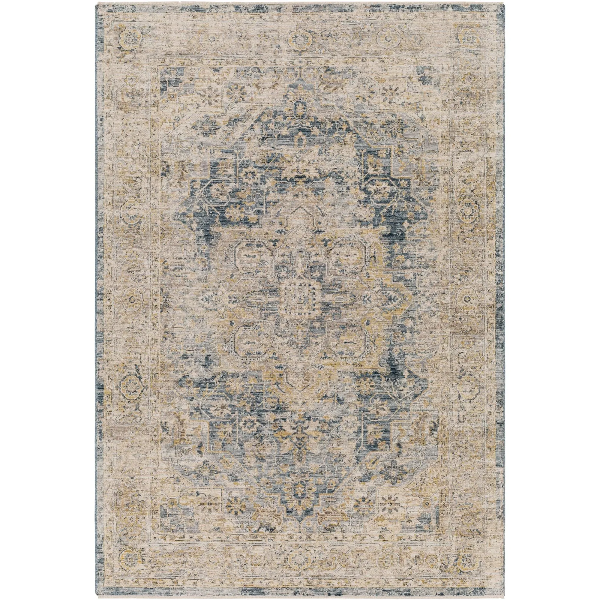 Livabliss Aspendos Updated Traditional Medallion Area Rug
