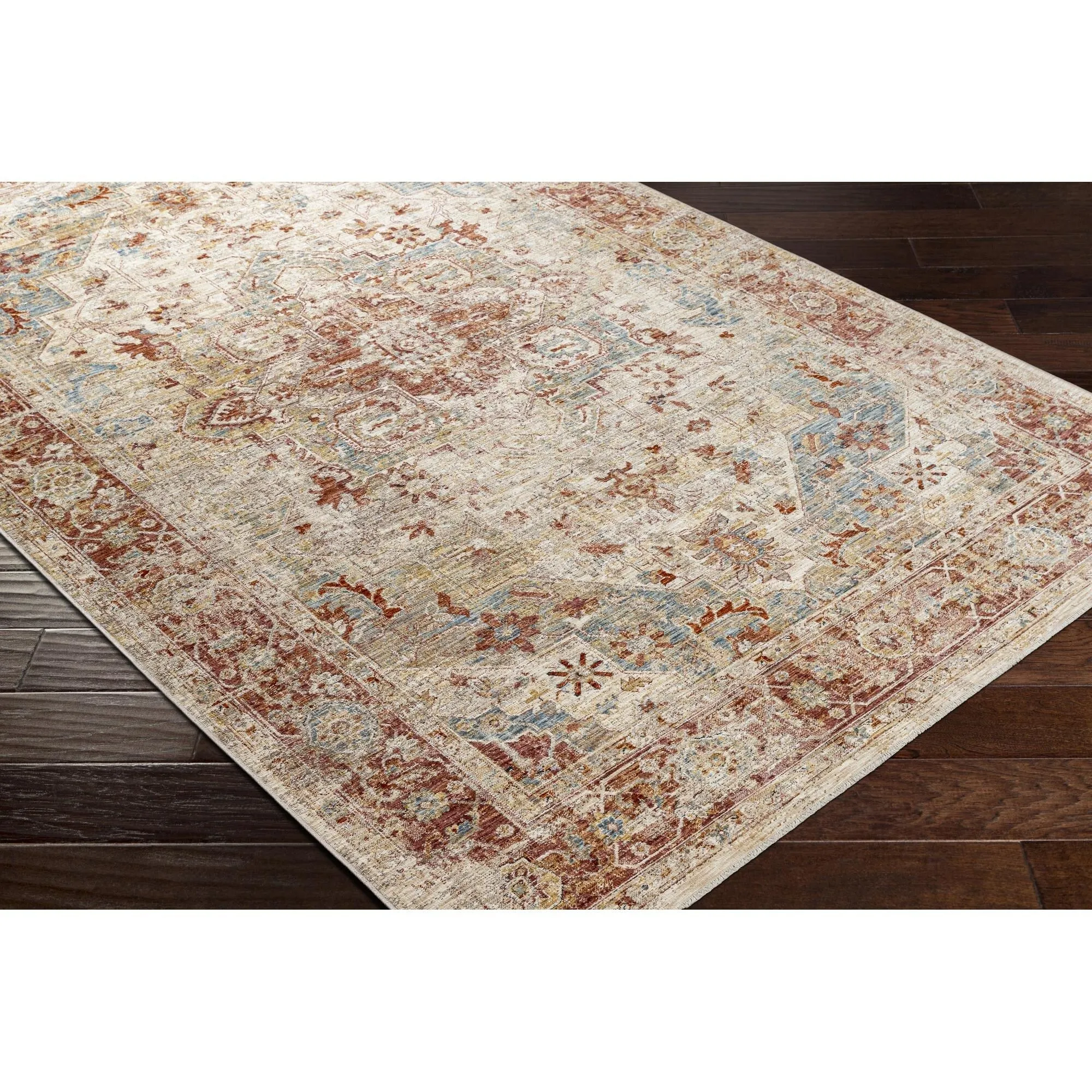 Livabliss Aspendos Updated Traditional Medallion Area Rug