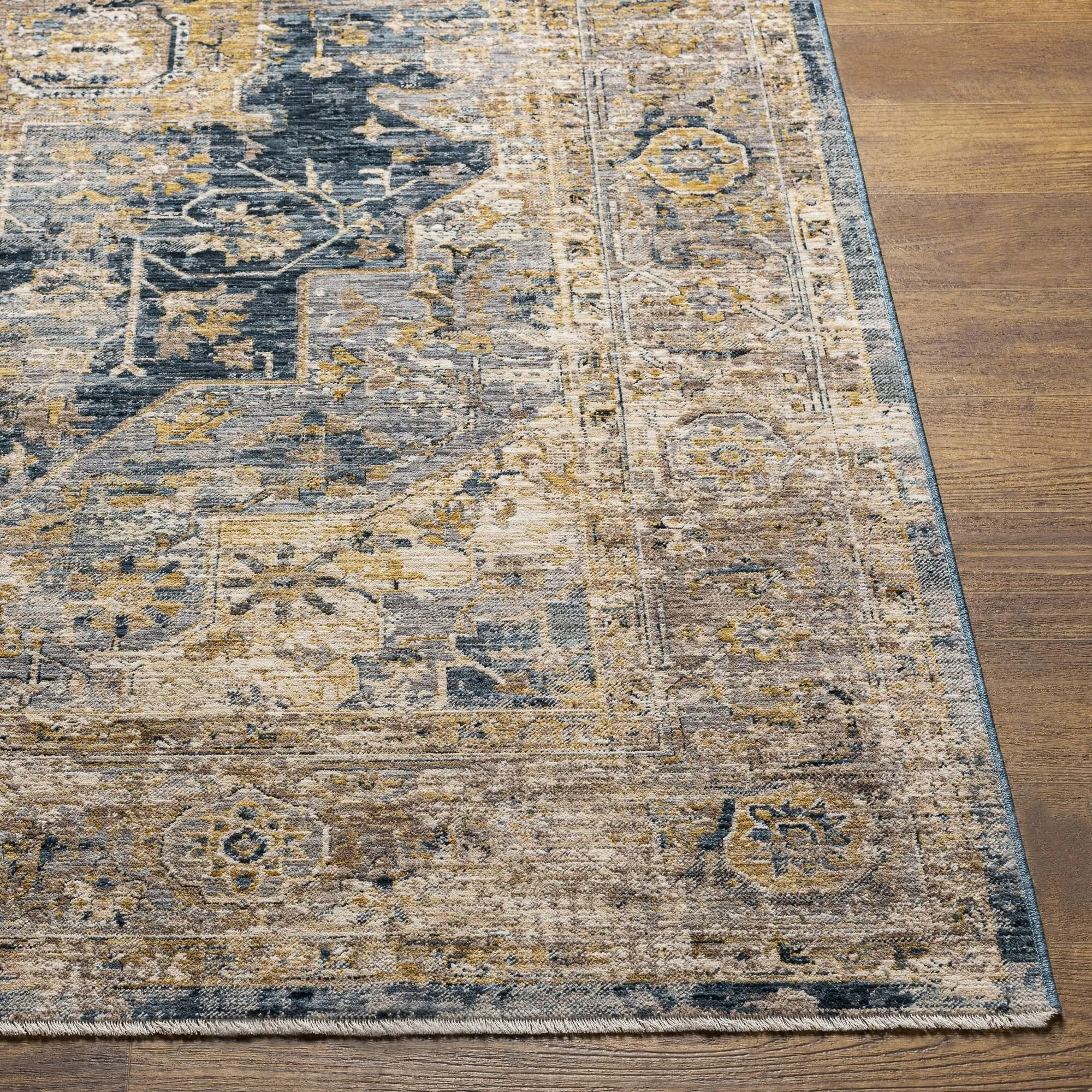 Livabliss Aspendos Updated Traditional Medallion Area Rug